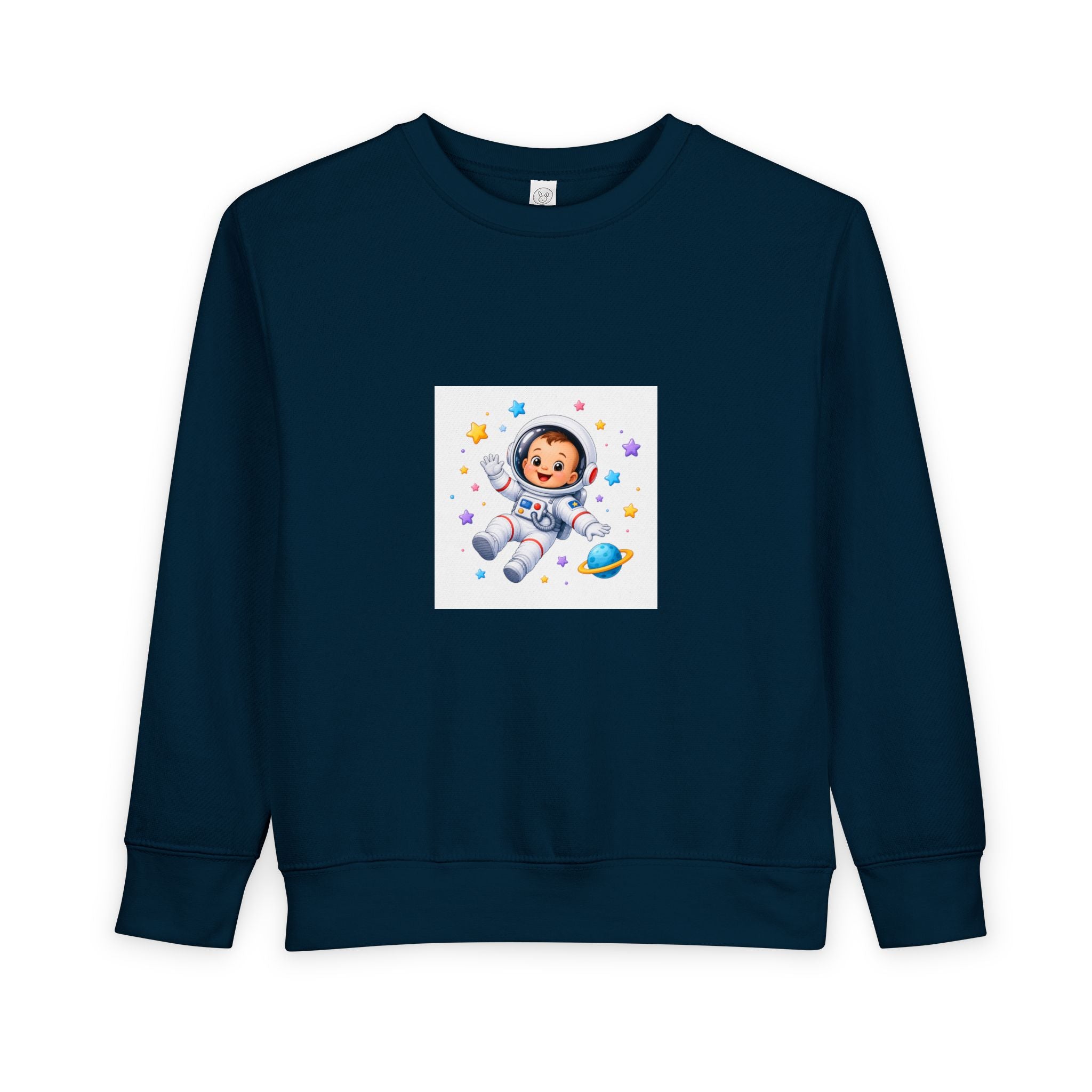Little Astronaut soft toddler tee from the Nureli collection, view 6