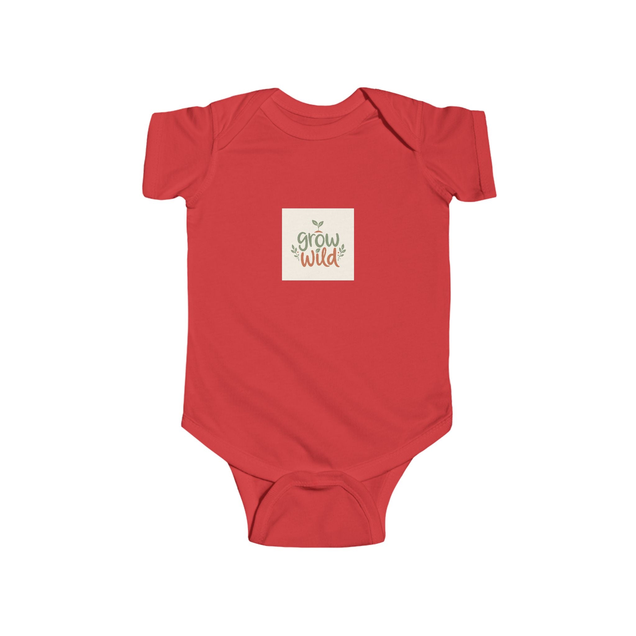 Grow Wild soft baby bodysuit from the Nureli collection, view 12