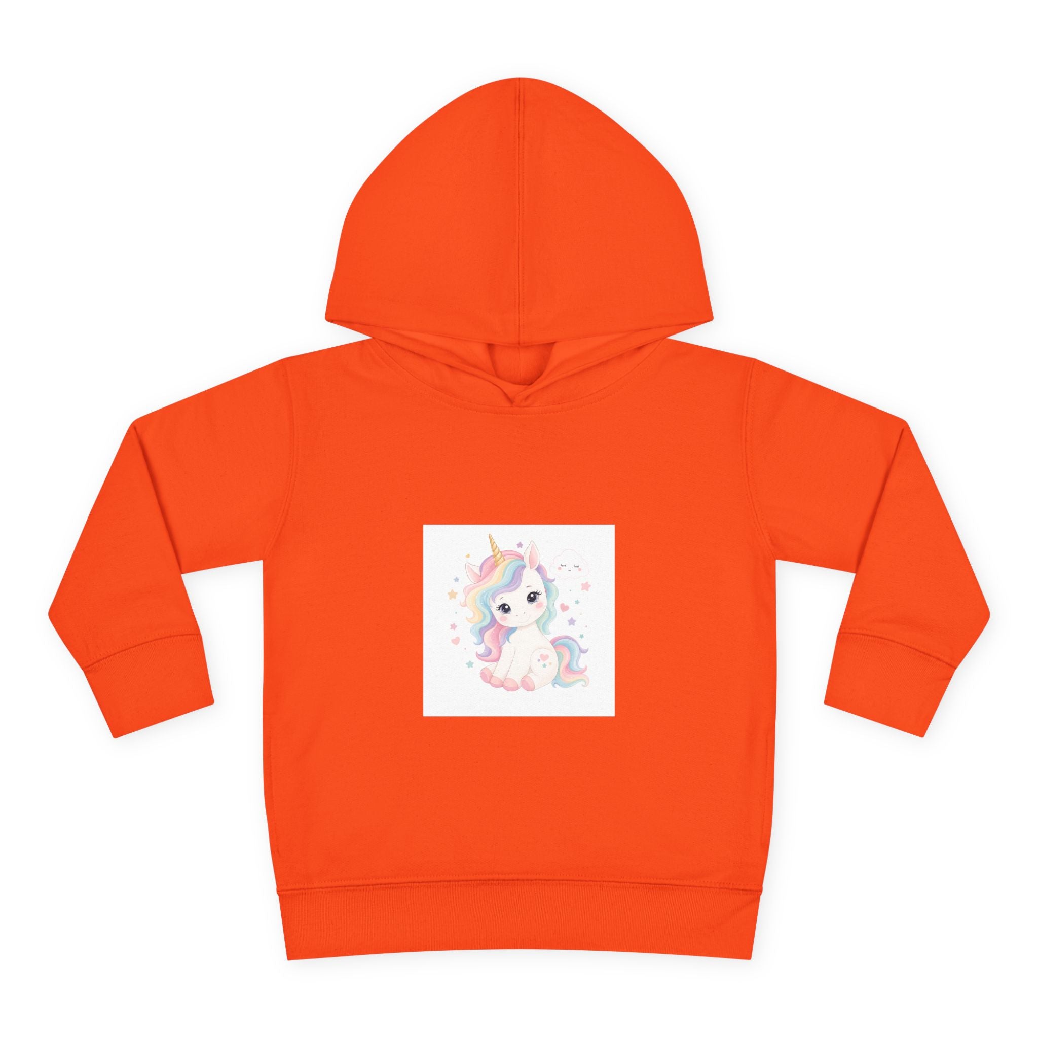Dreamy Unicorn soft toddler hoodie from the Nureli collection, view 2