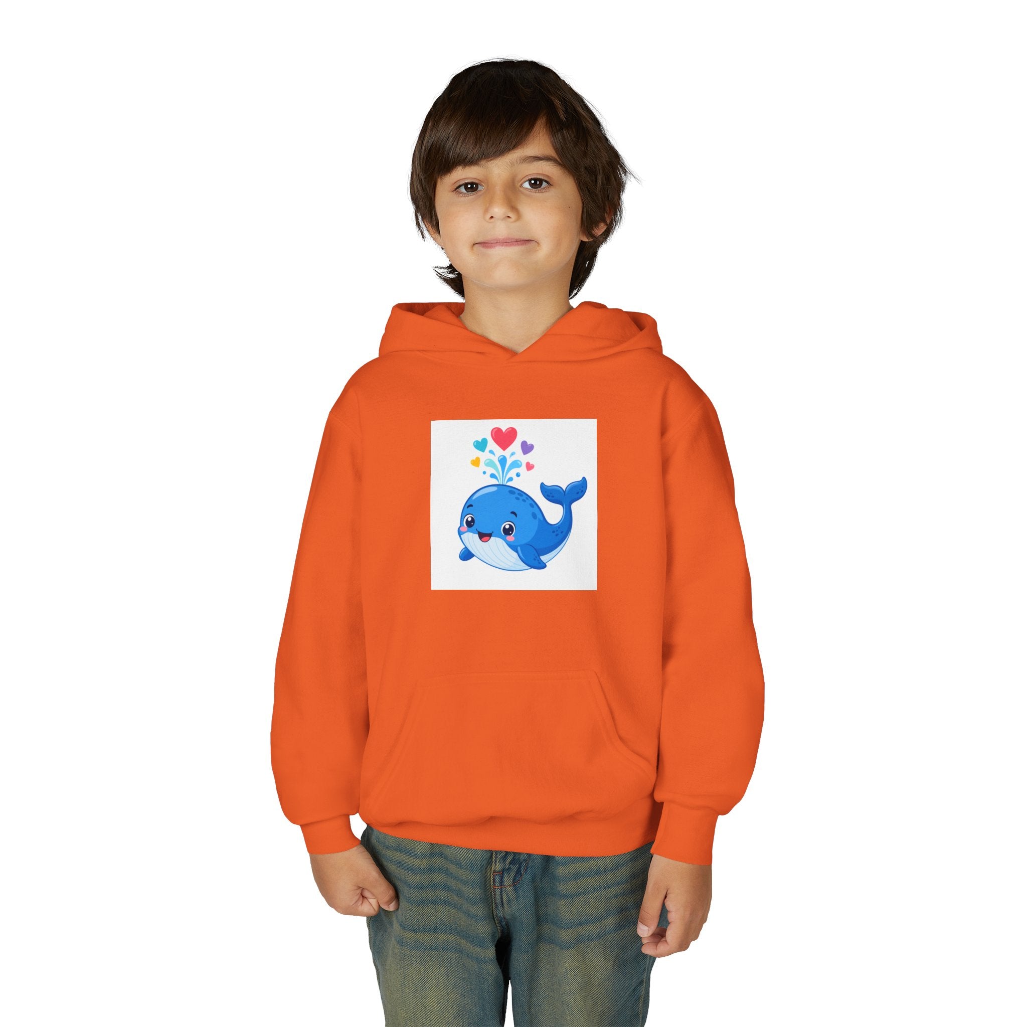 Happy Whale Kids Hoodie — Nureli Kids