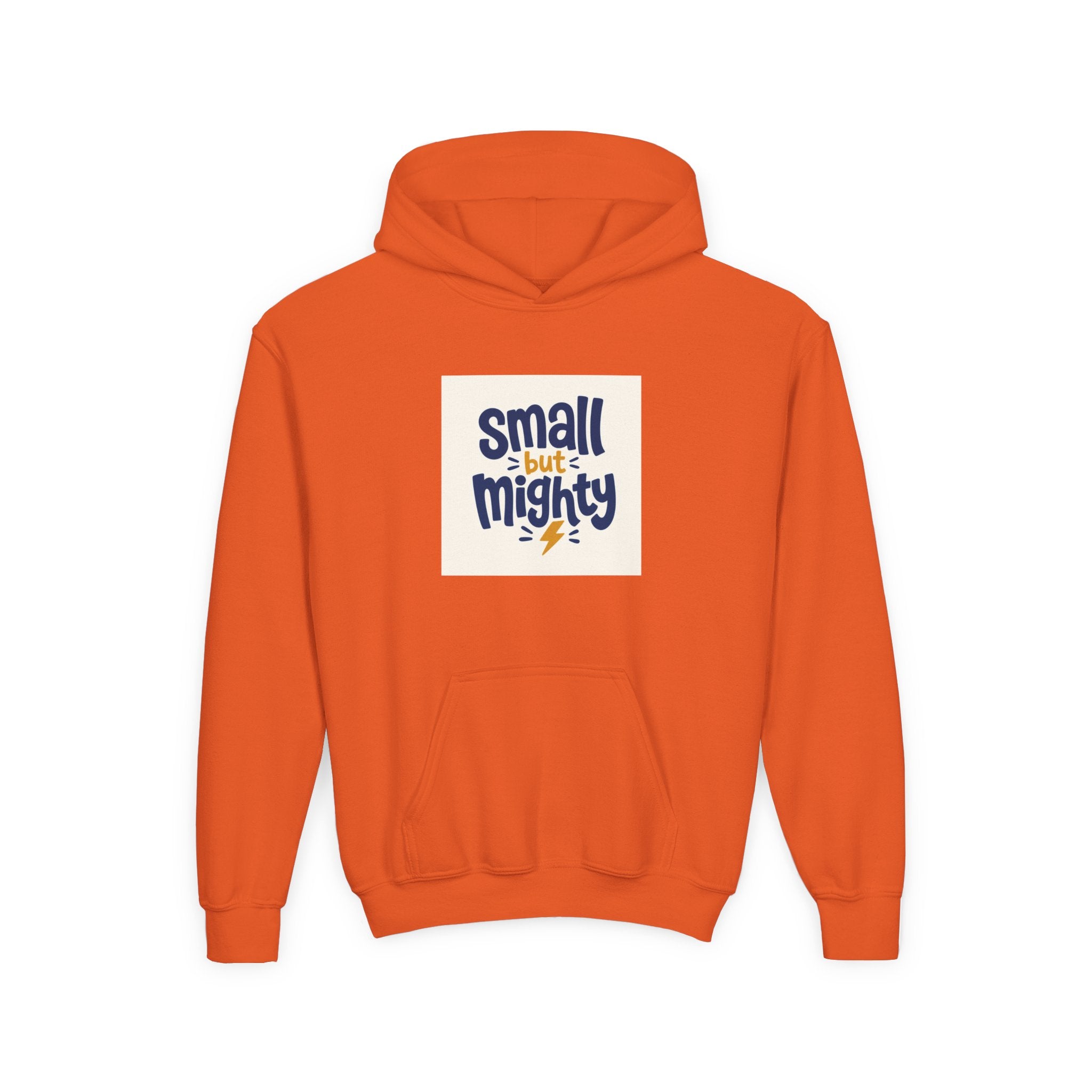Small But Mighty Kids Hoodie from the Nureli collection, view 5