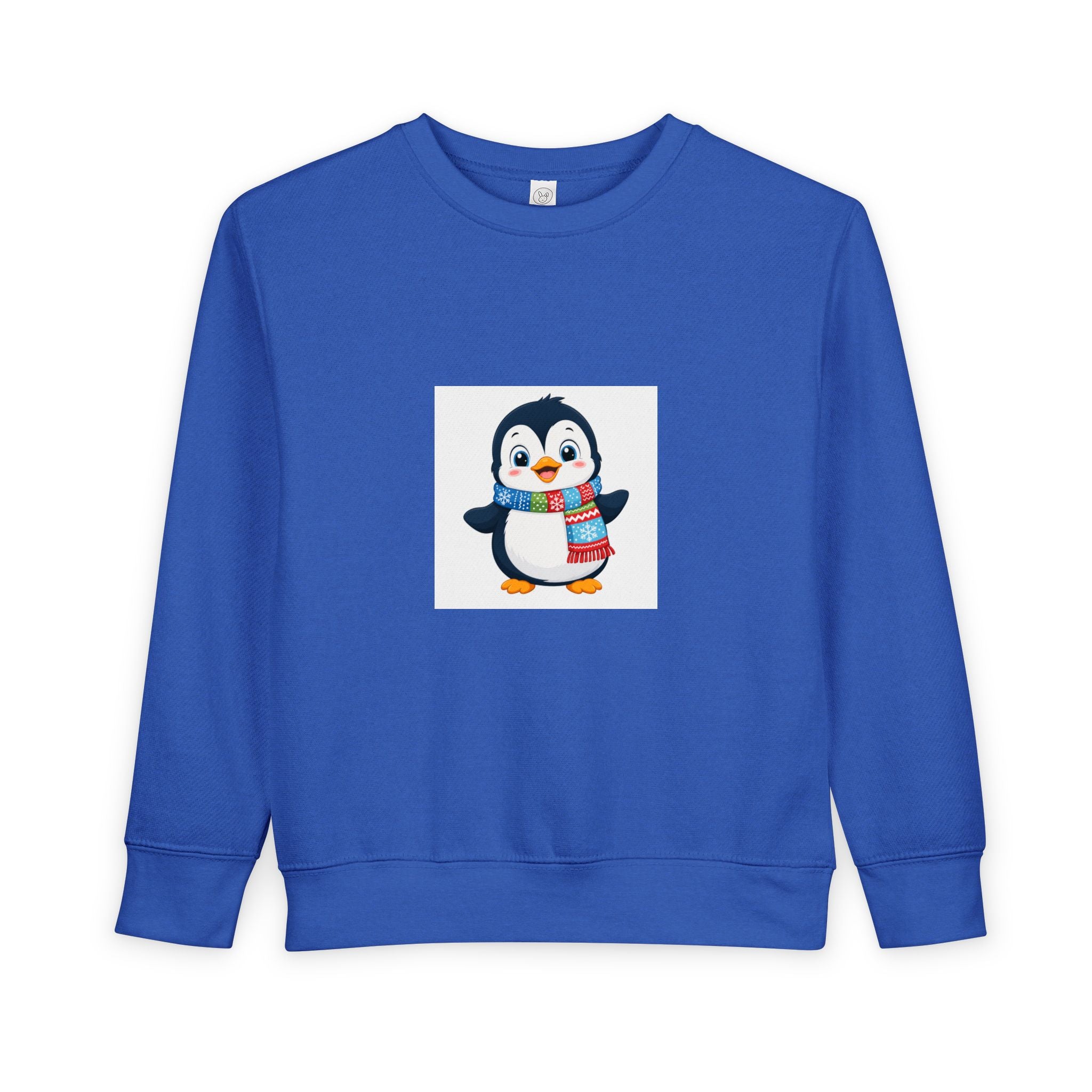 Waddle Penguin soft toddler tee from the Nureli collection, view 4