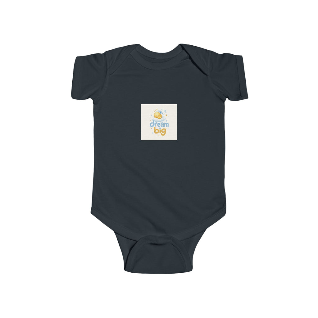 Dream Big soft baby bodysuit from the Nureli collection, view 9