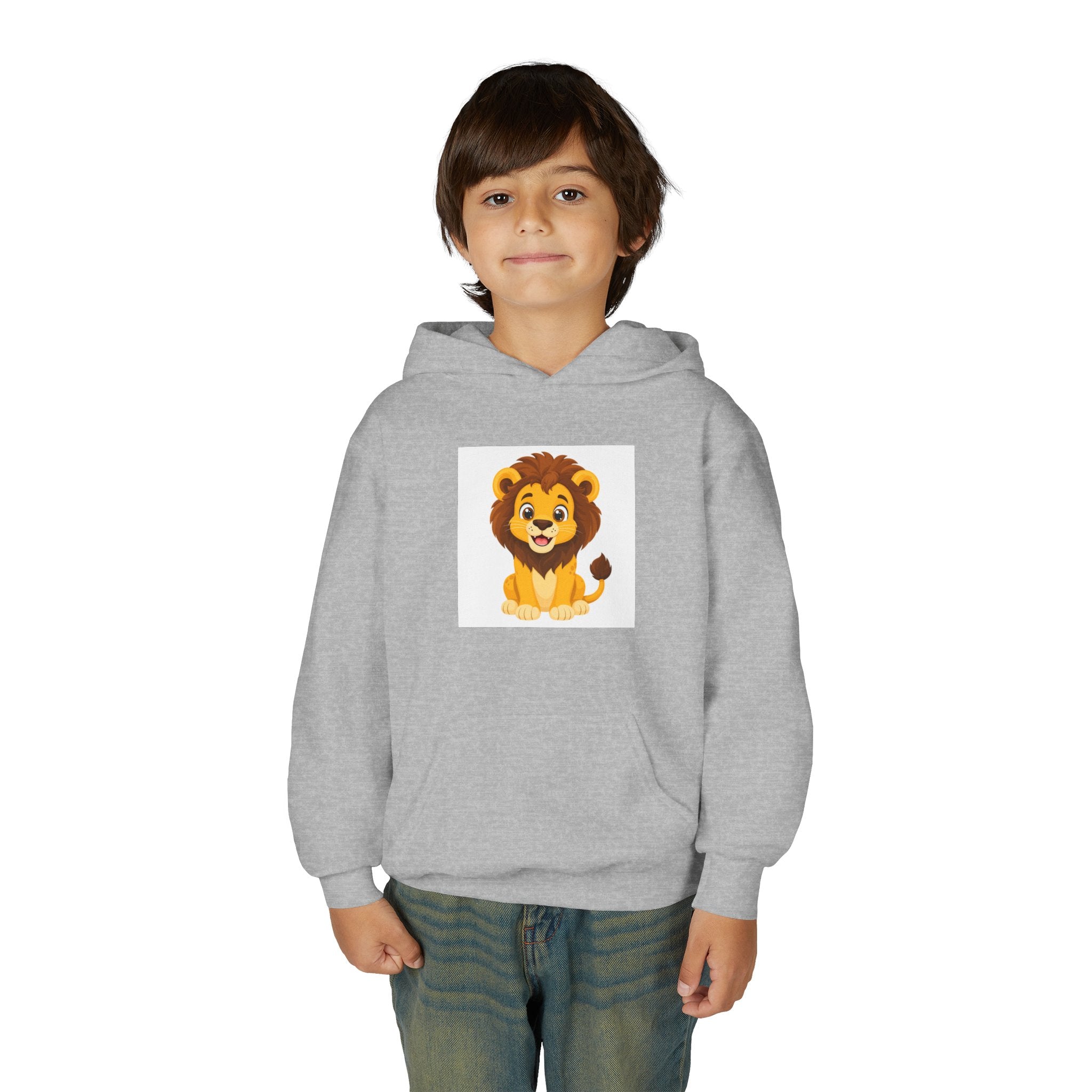 Brave Little Lion Kids Hoodie — Nureli Kids
