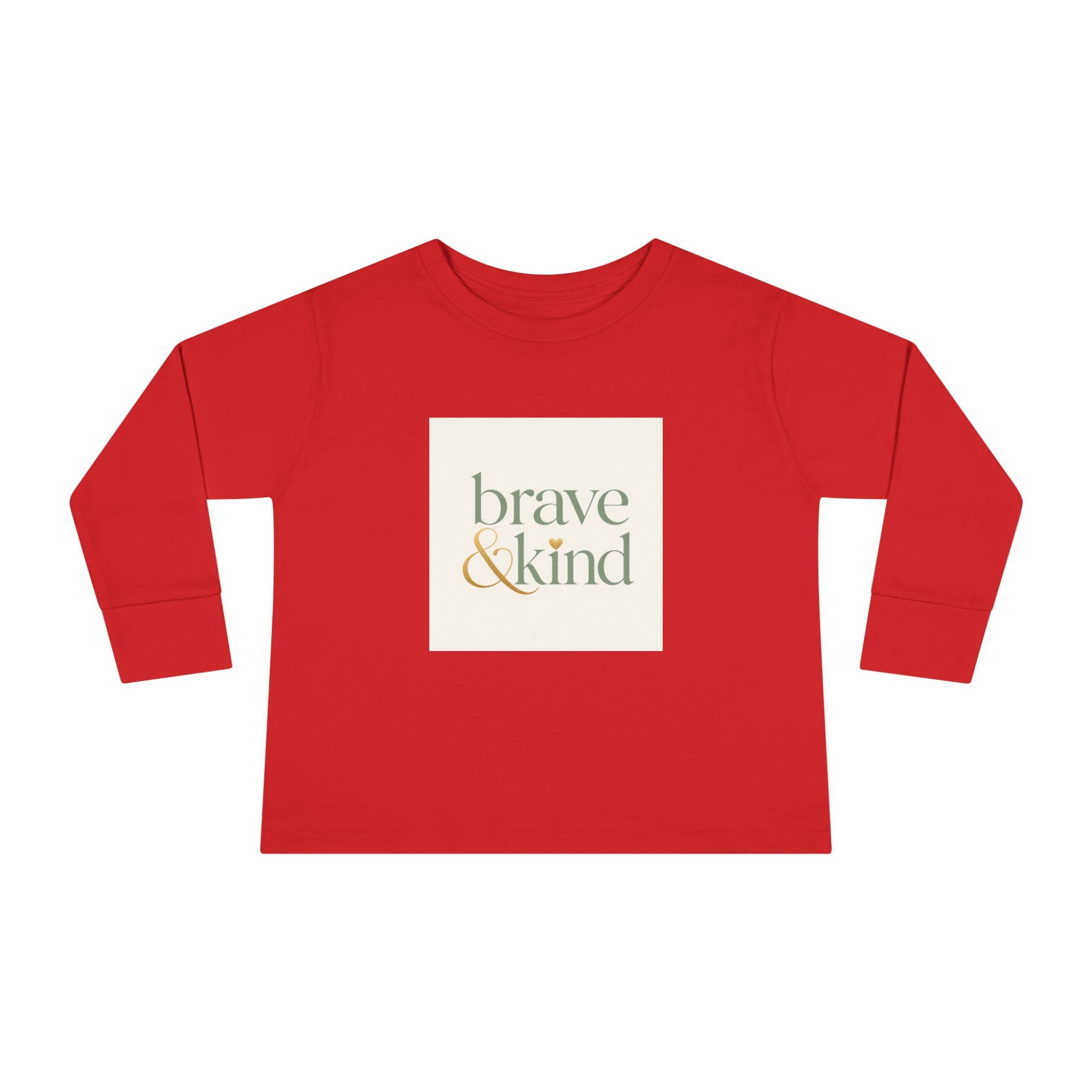 Brave And Kind kids long-sleeve tee from the Nureli collection, view 8