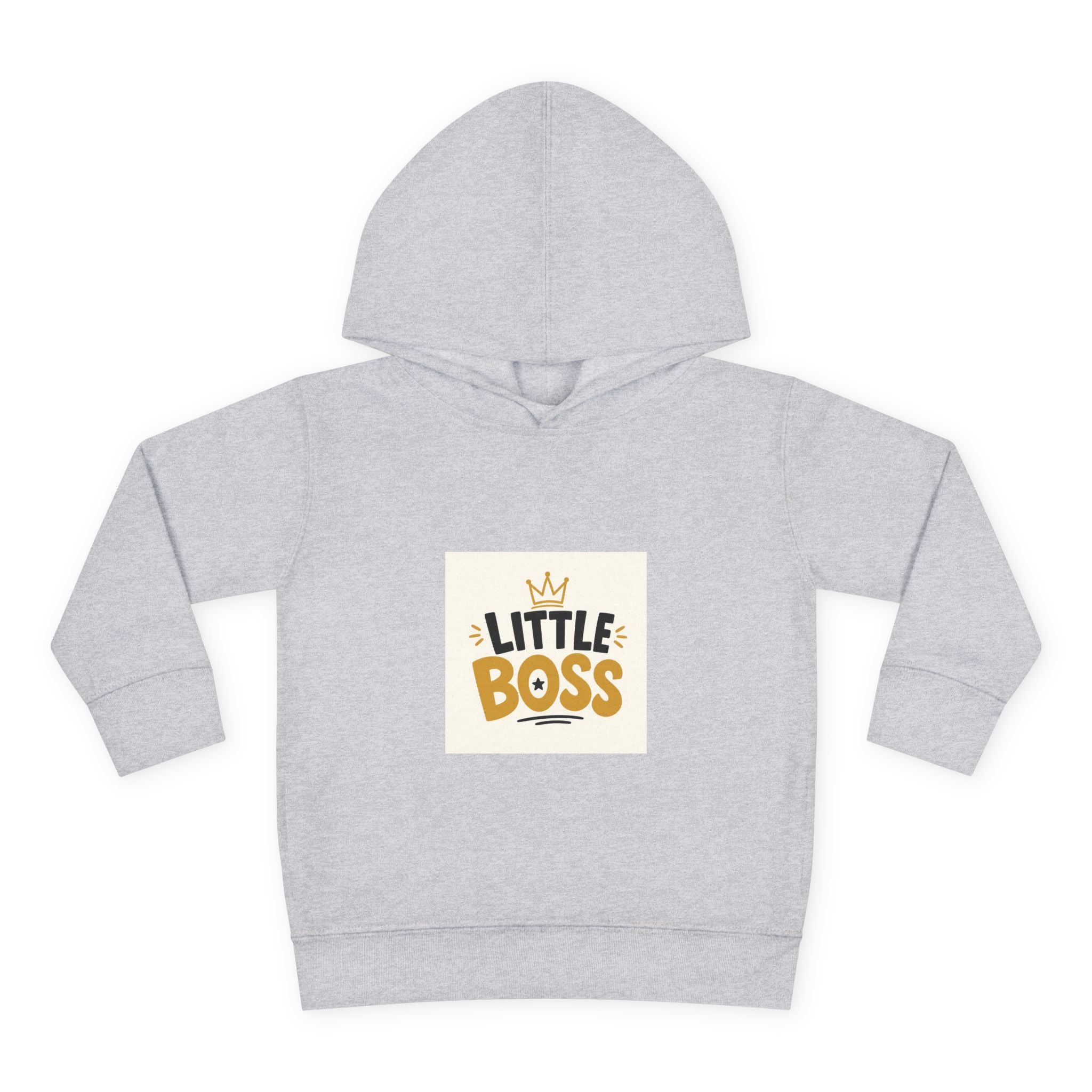 Little Boss Toddler Hoodie from the Nureli collection, view 3