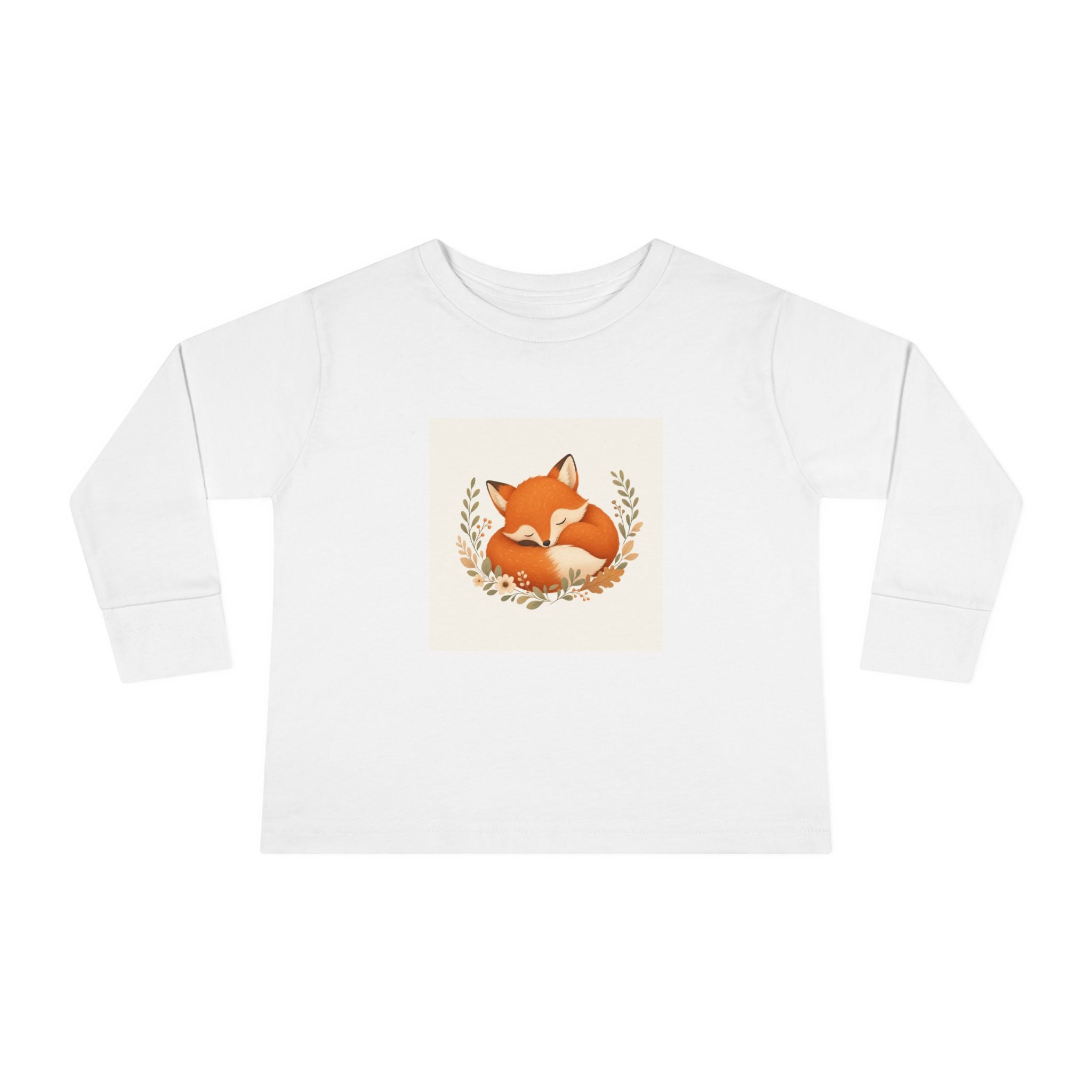 Clever Fox toddler long-sleeve t-shirt for kids by Nureli Kids