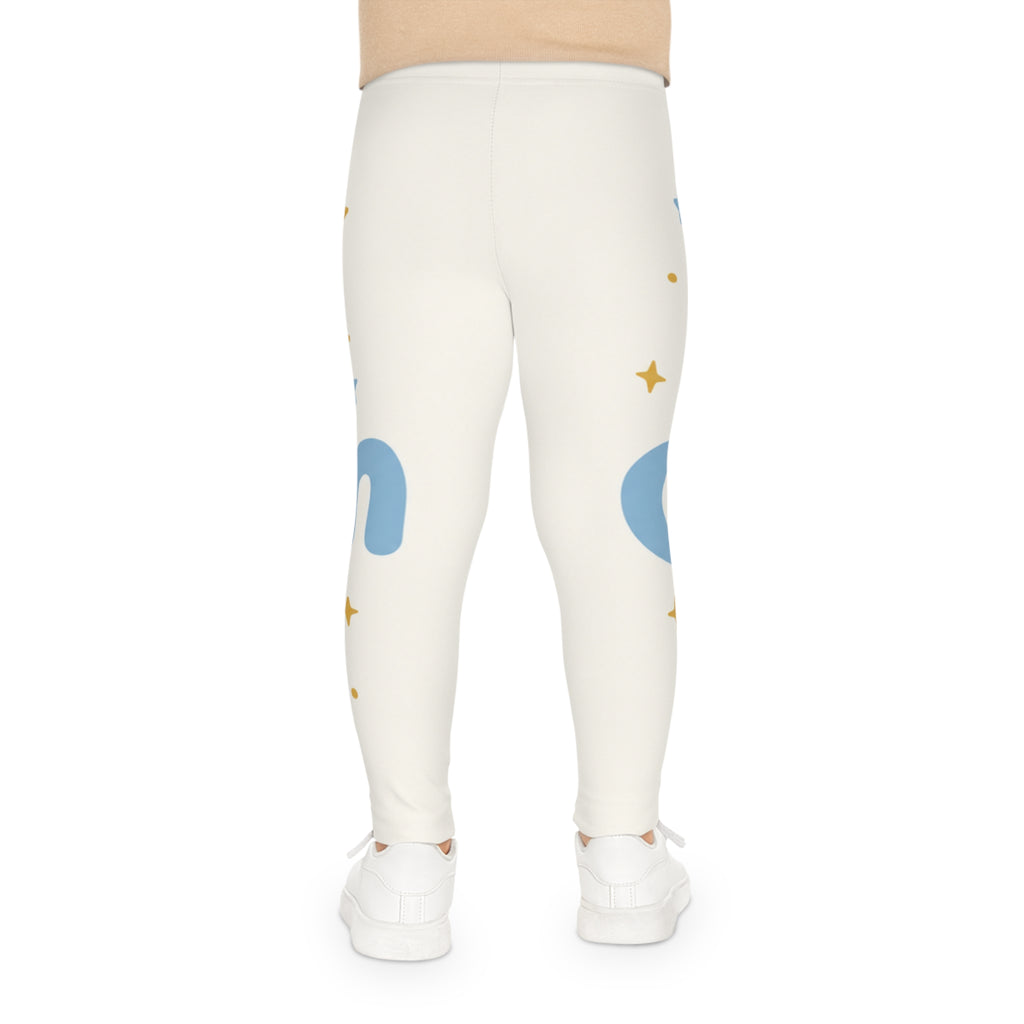Dream Big kids leggings from the Nureli collection, view 4