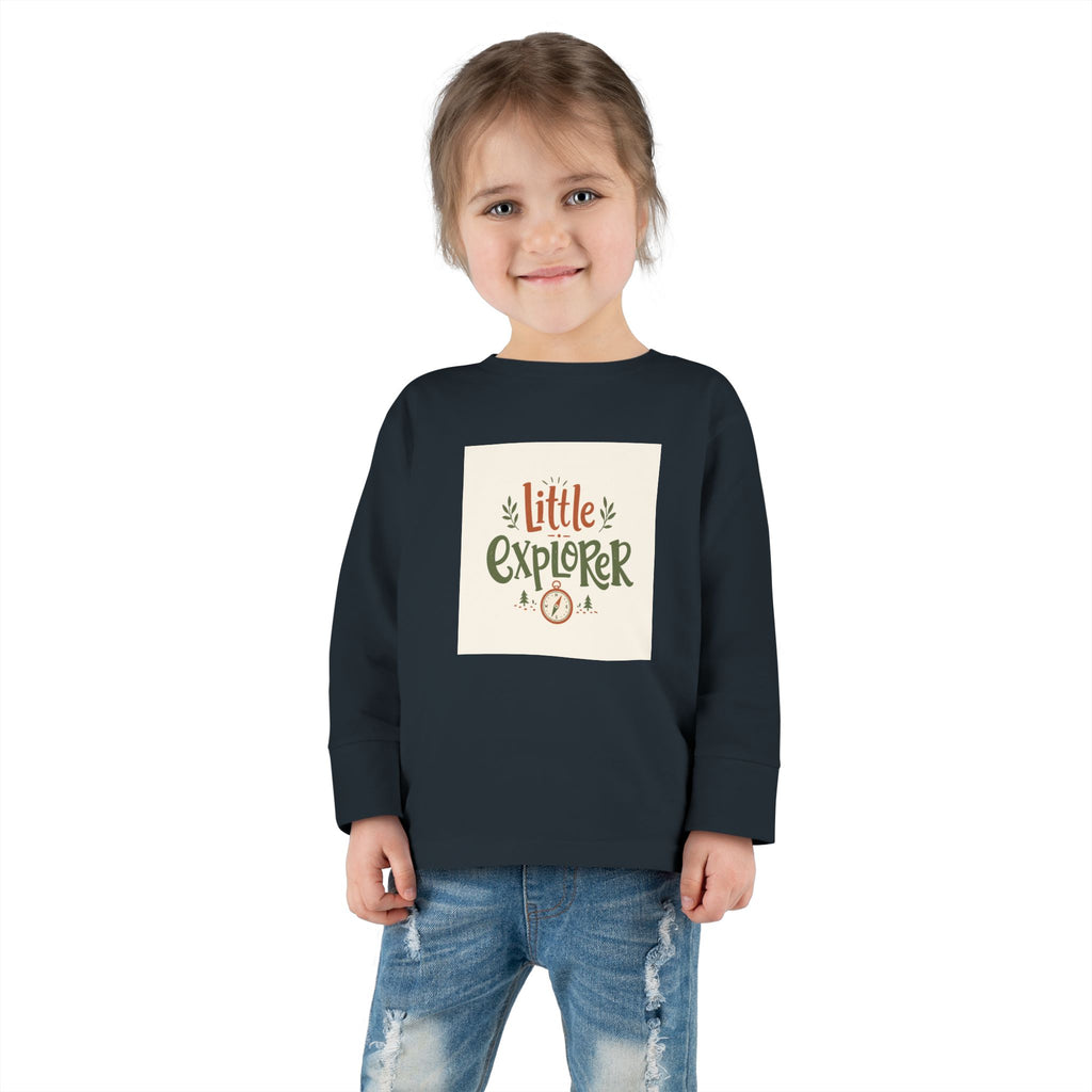 Little Explorer Toddler Long-Sleeve Tee - Nureli Kids