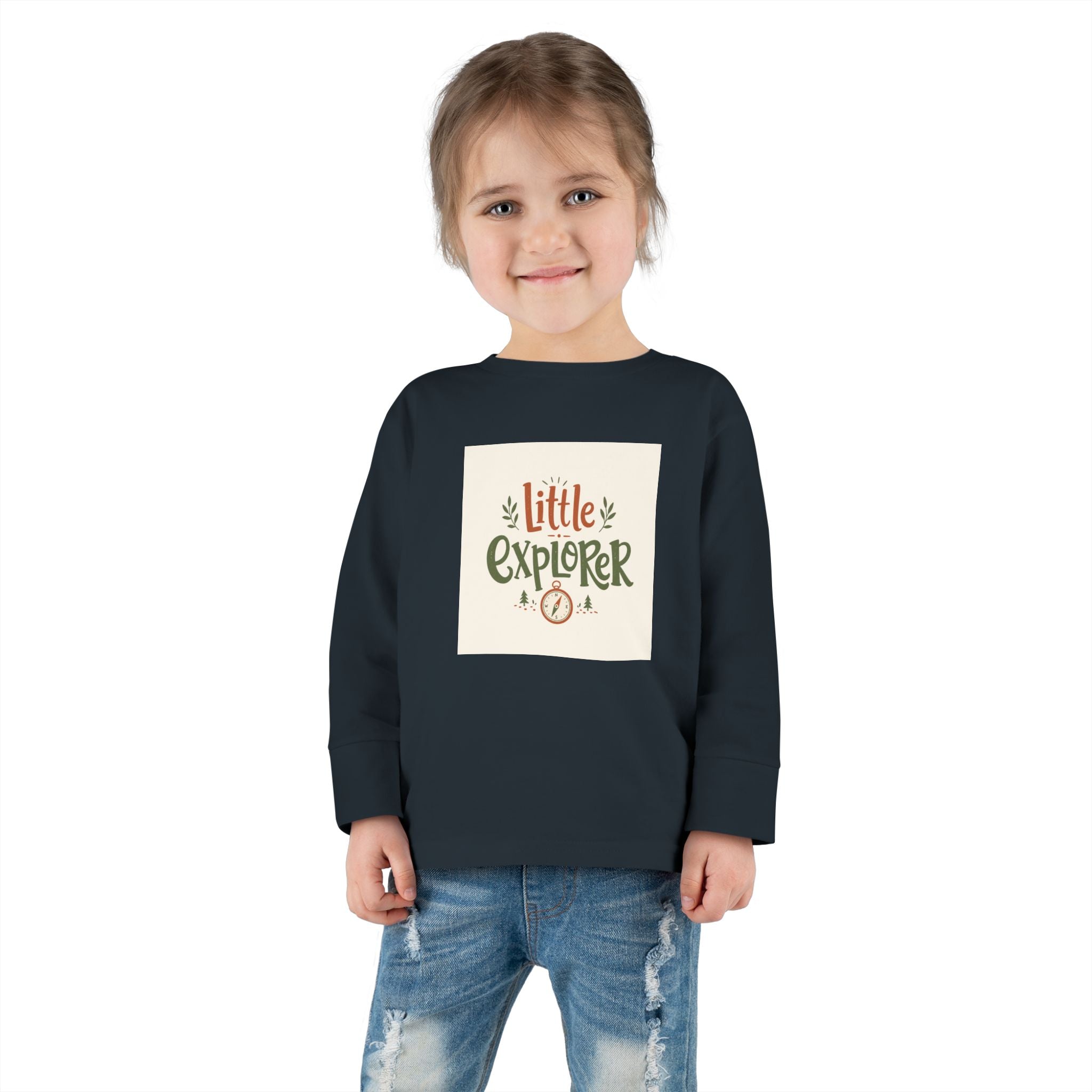 Little Explorer Toddler Long-Sleeve Tee - Nureli Kids