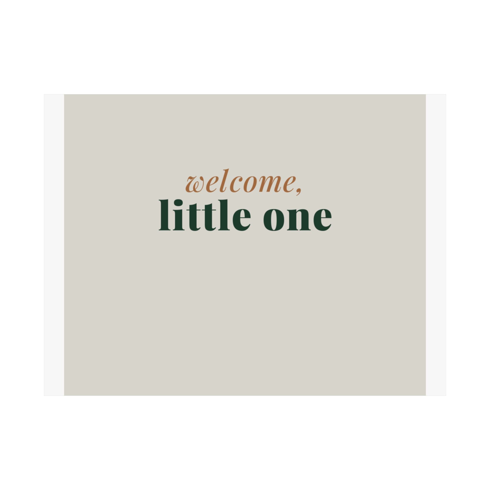 Welcome Little One Art Print