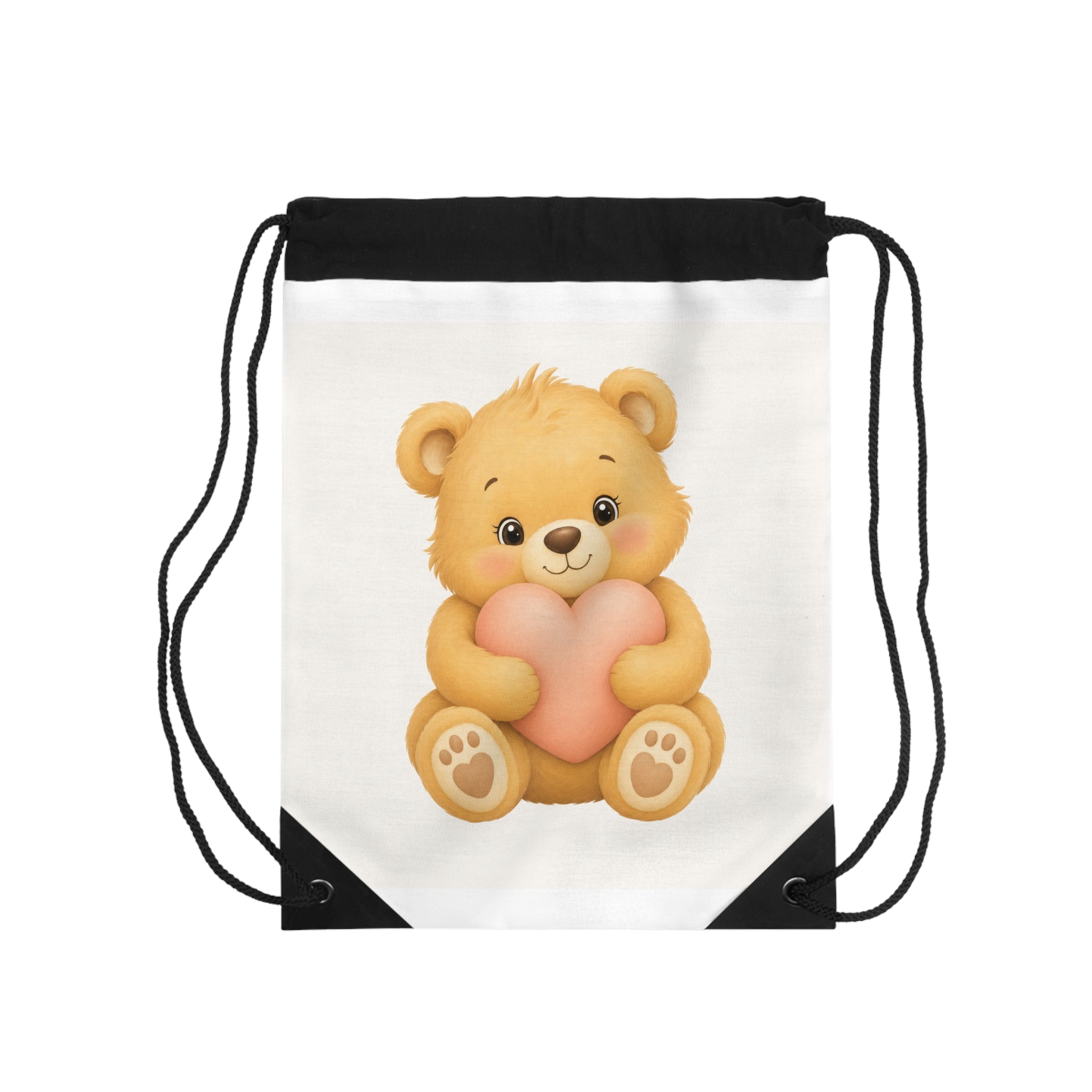 Cozy Bear Kids Drawstring Bag - Nureli Kids