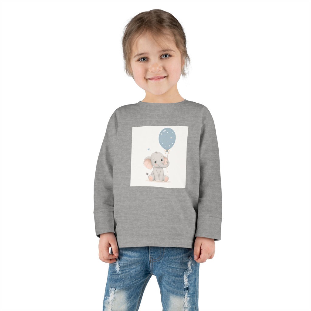 Little Elephant Toddler Long-Sleeve Tee — Nureli Kids