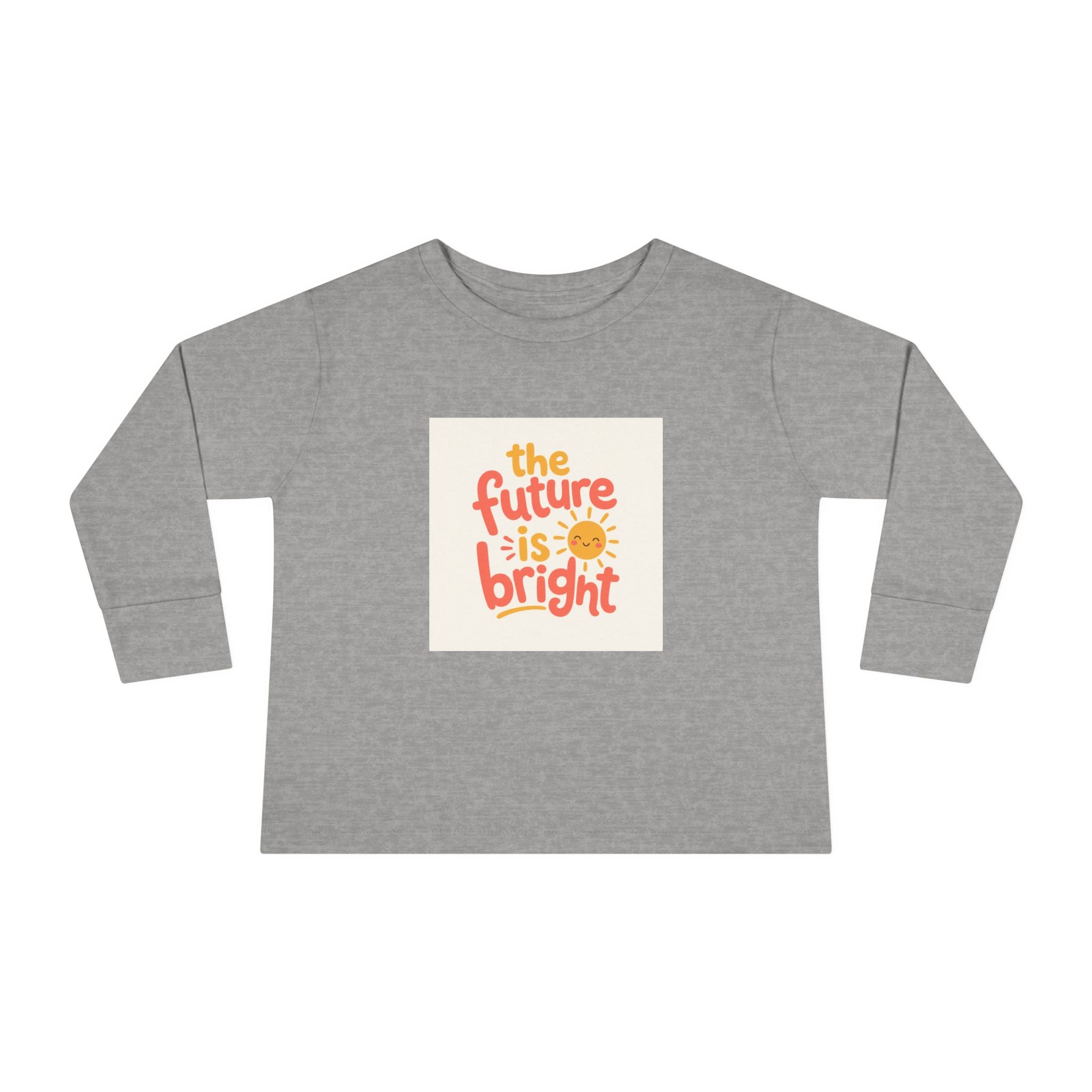 The Future Is Bright Toddler Long-Sleeve Tee — Nureli Kids