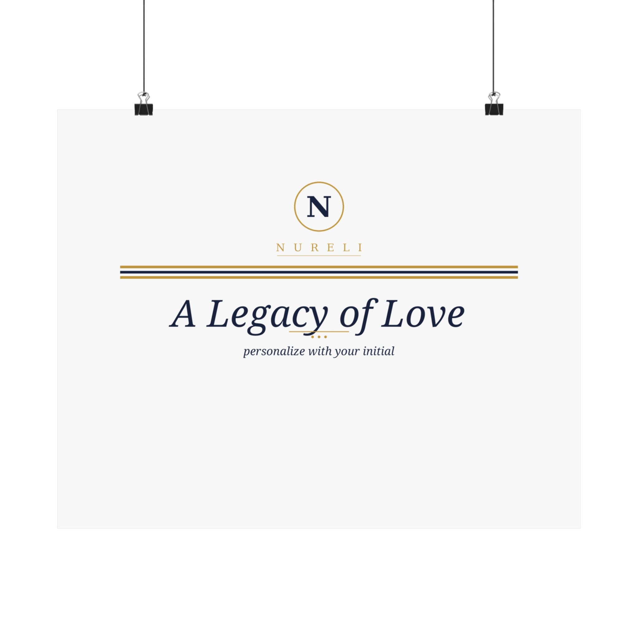 Monogram Legacy Ring Art Print