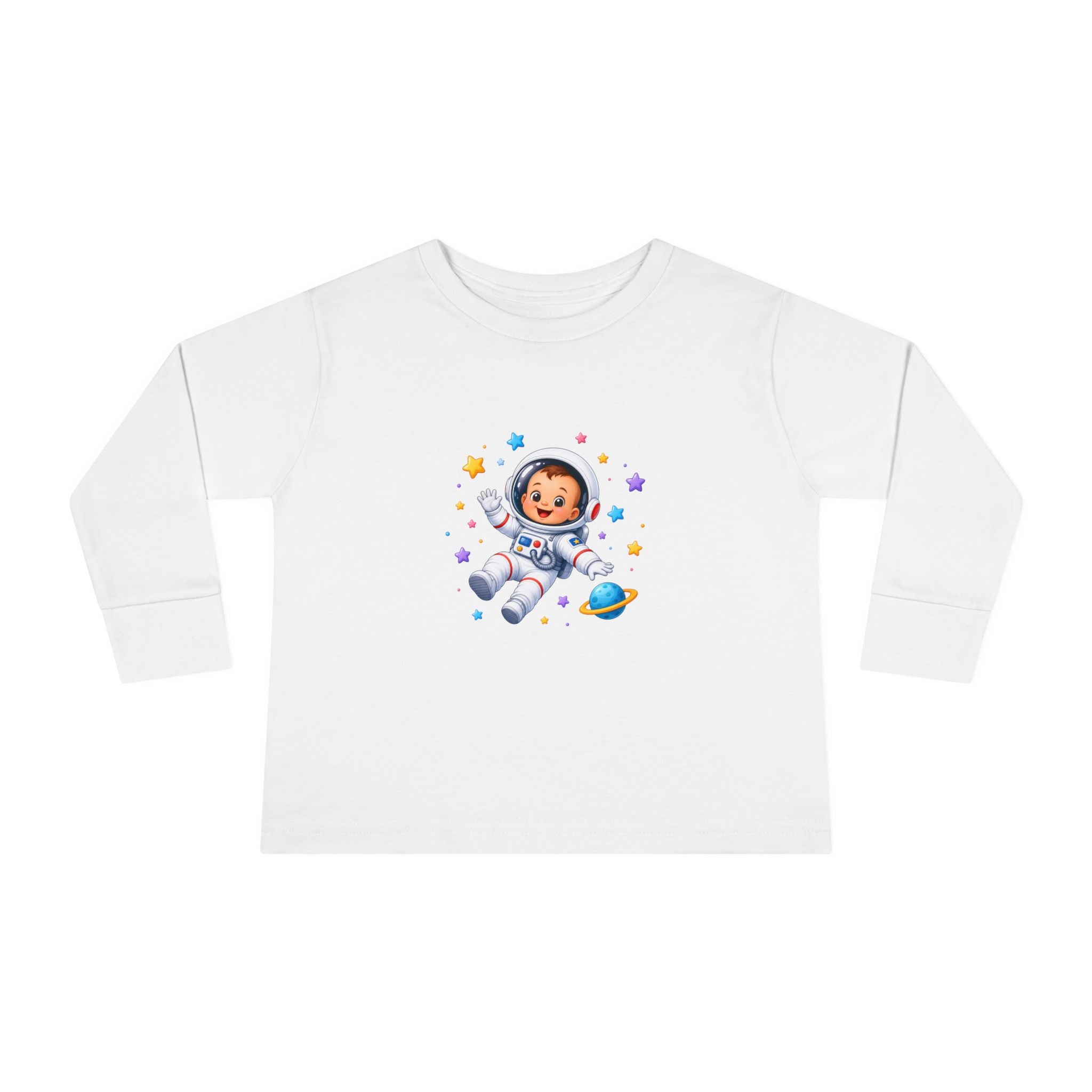 Little Astronaut toddler long-sleeve t-shirt for kids by Nureli Kids