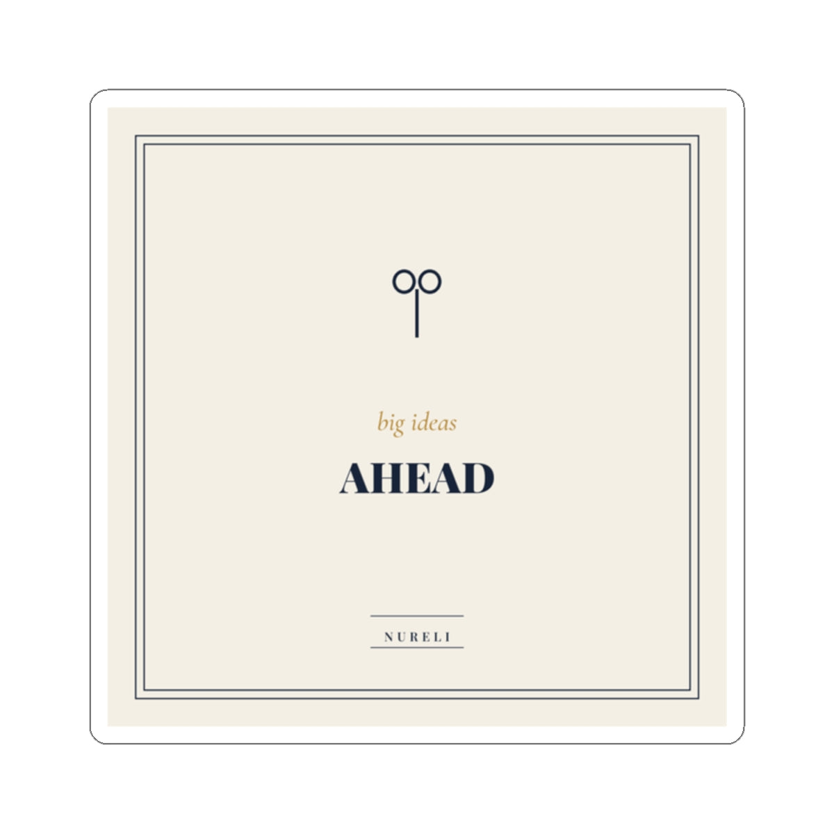 Big Ideas Ahead Kiss-Cut Stickers