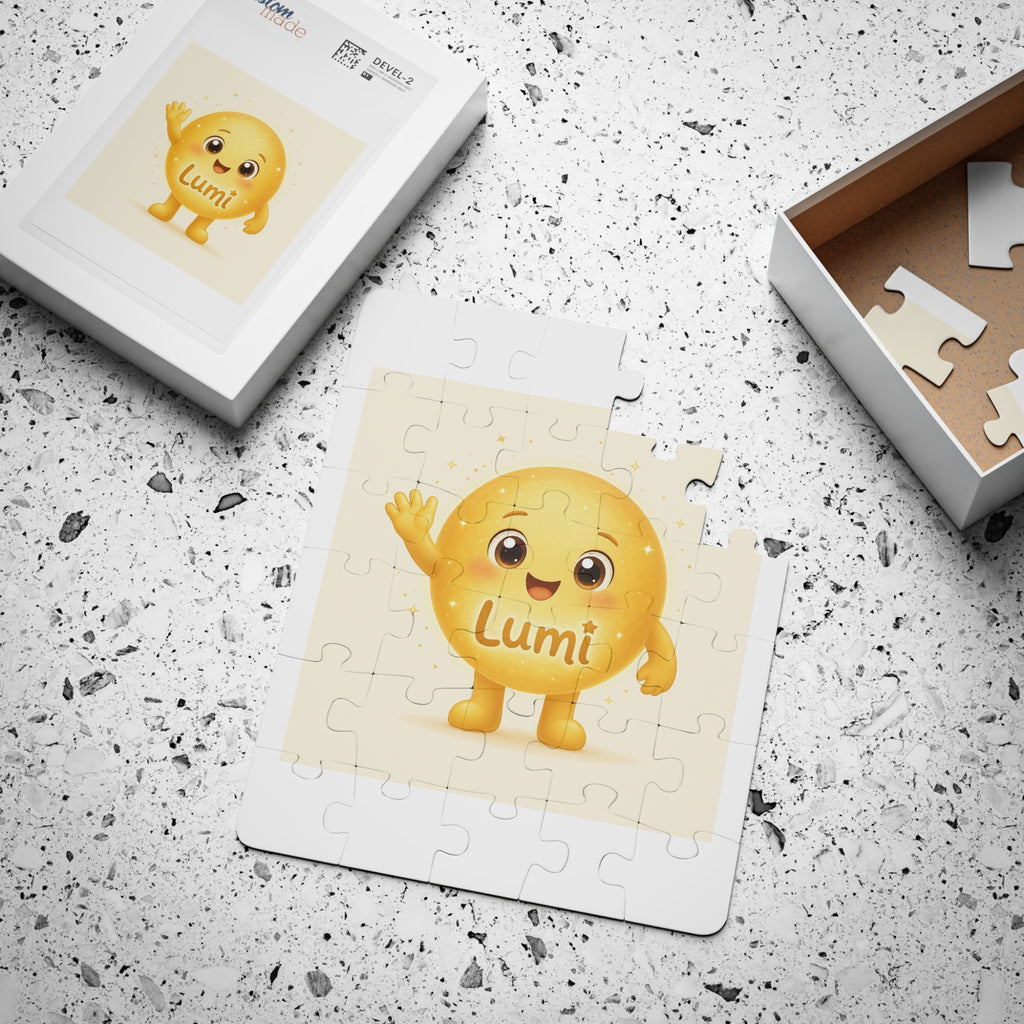 Lumi the Golden Star Kids Jigsaw Puzzle (30 pc) — Nureli Kids