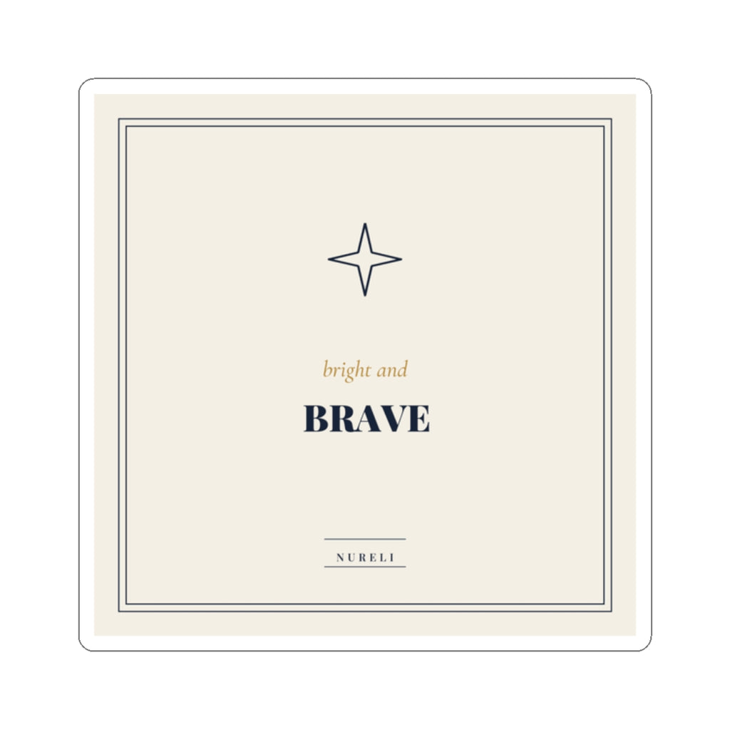Bright and Brave Kiss-Cut Stickers
