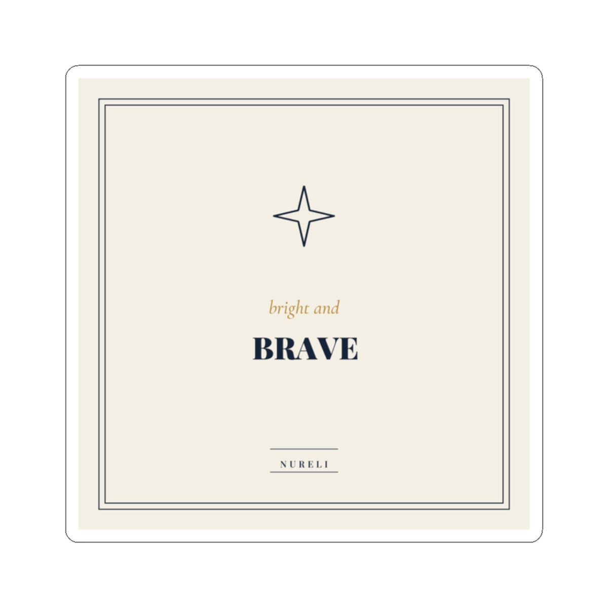 Bright and Brave Kiss-Cut Stickers