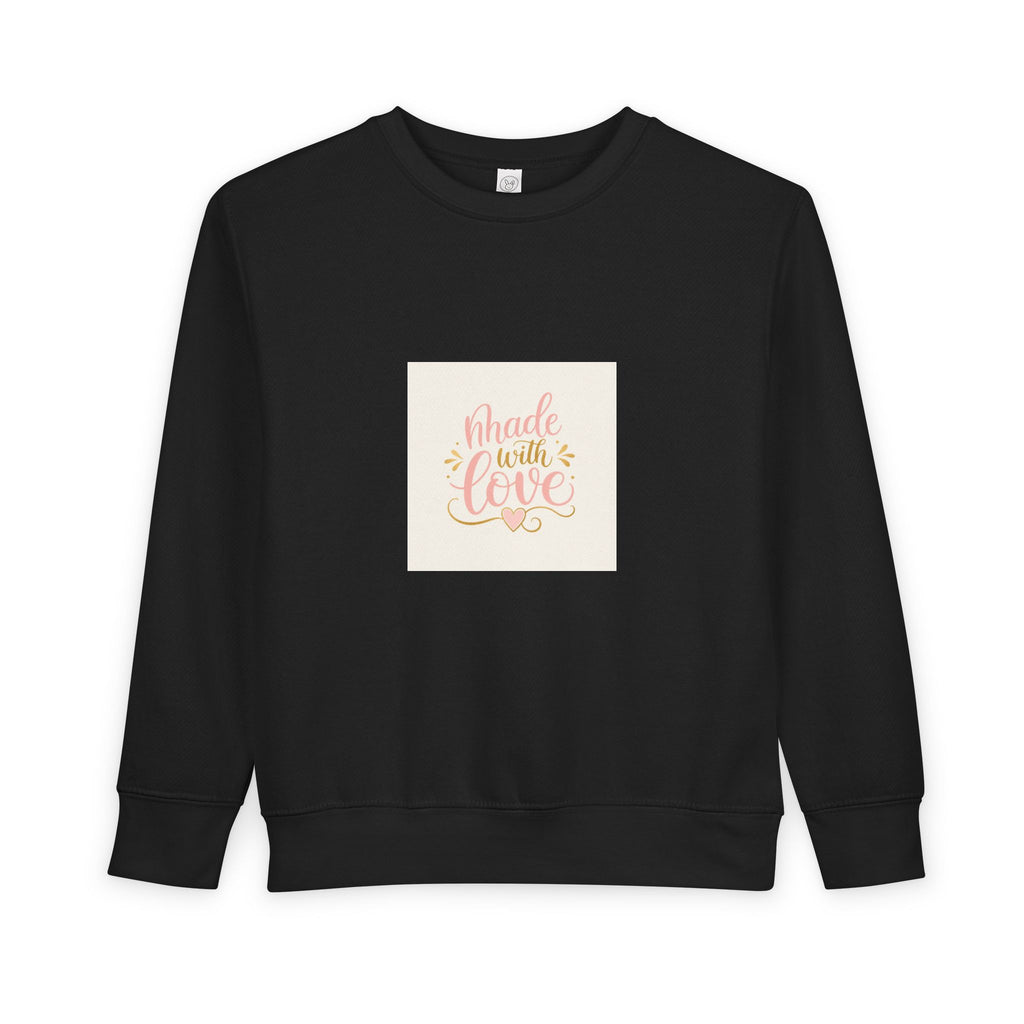 Made With Love Toddler Sweatshirt - Nureli Kids