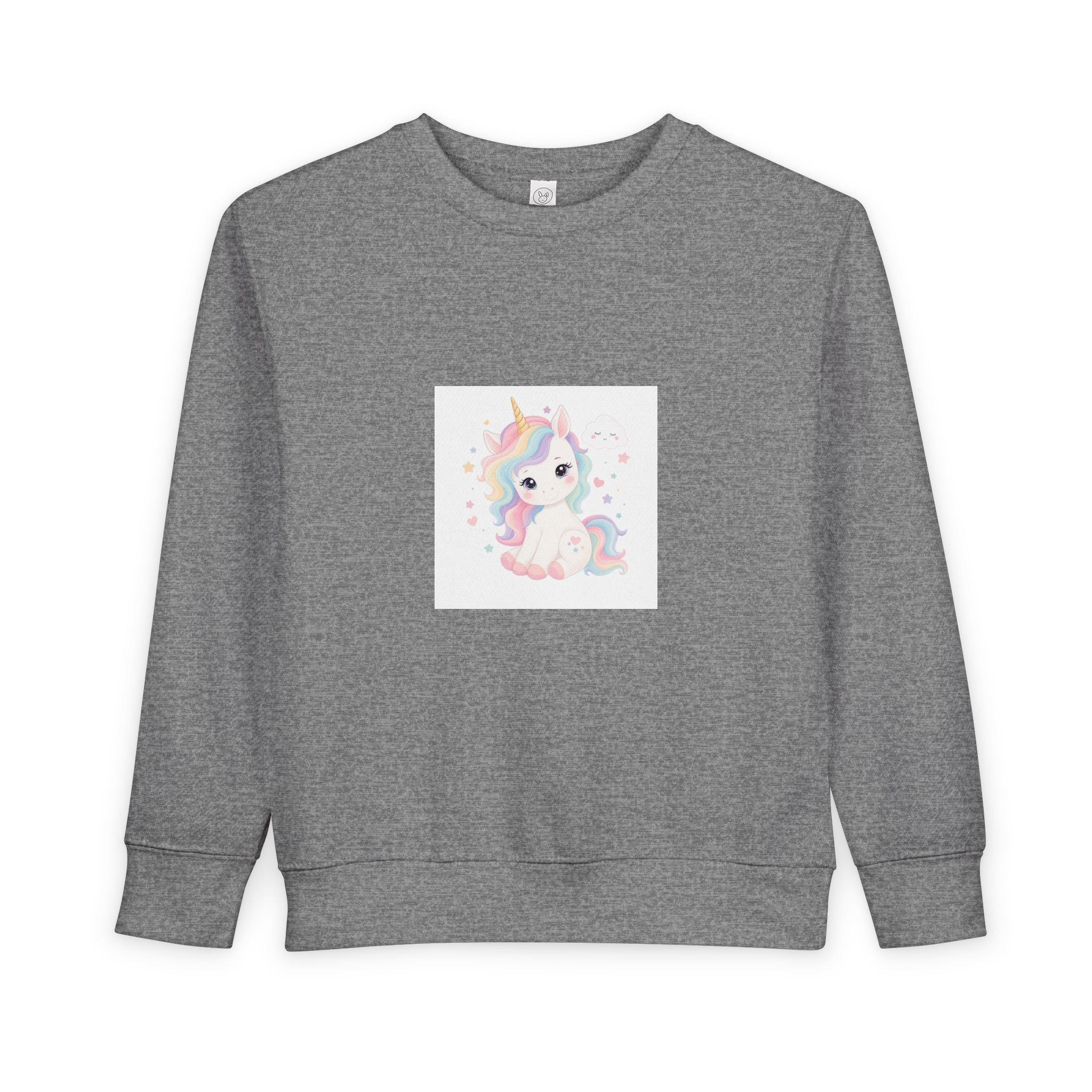Dreamy Unicorn soft toddler tee from the Nureli collection, view 3