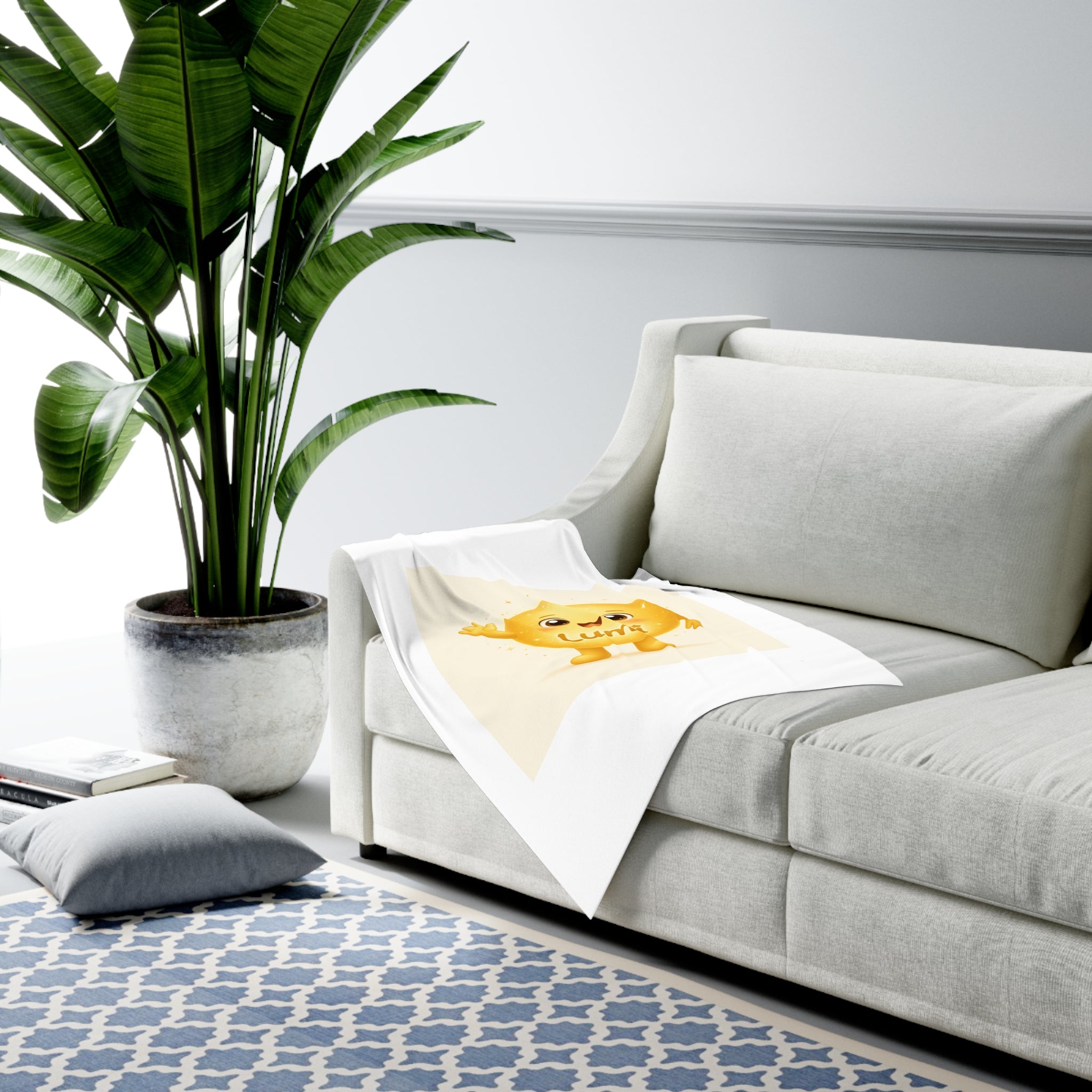 Lumi the Golden Star Baby Swaddle Blanket — Nureli Kids