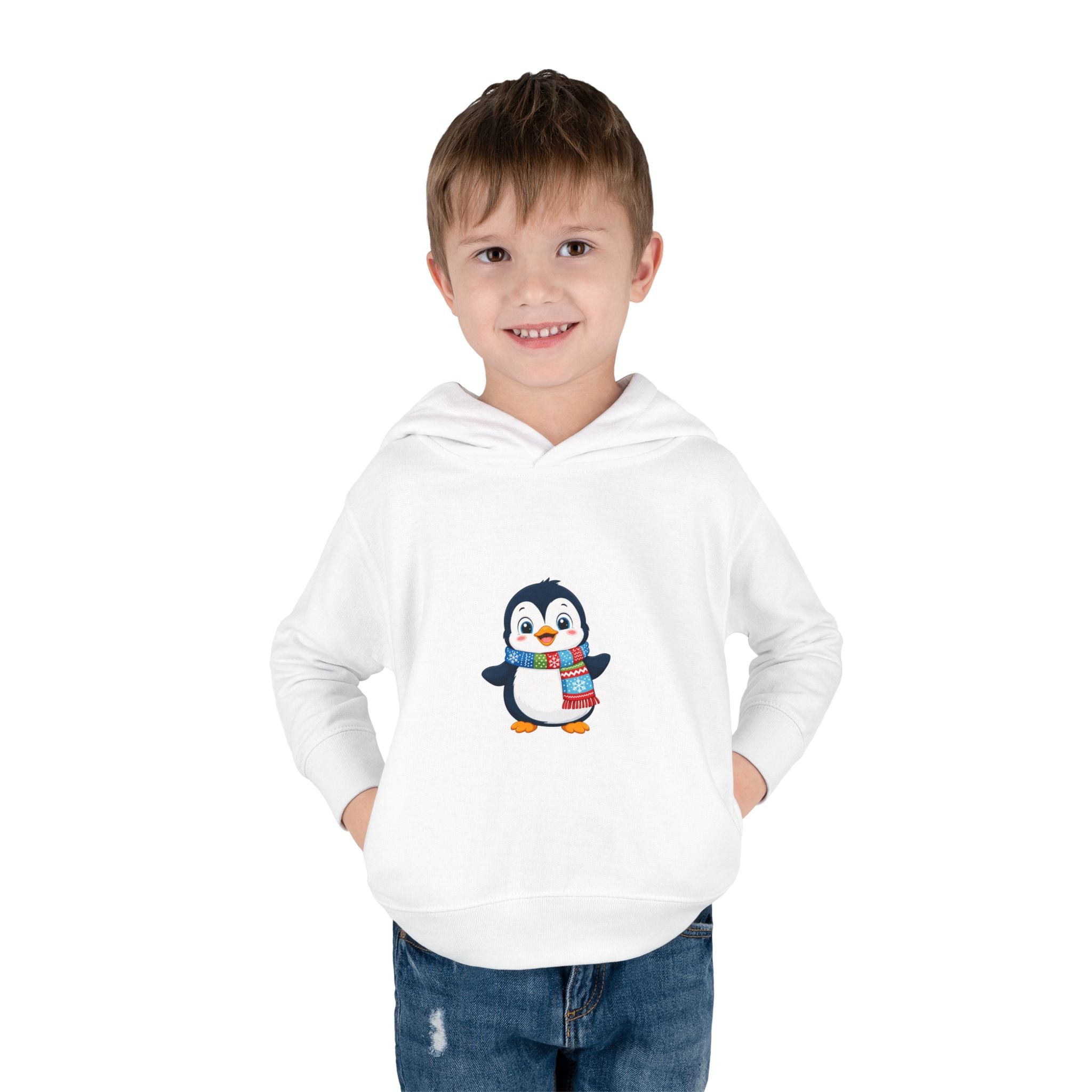 Waddle Penguin Toddler Hoodie — Nureli Kids