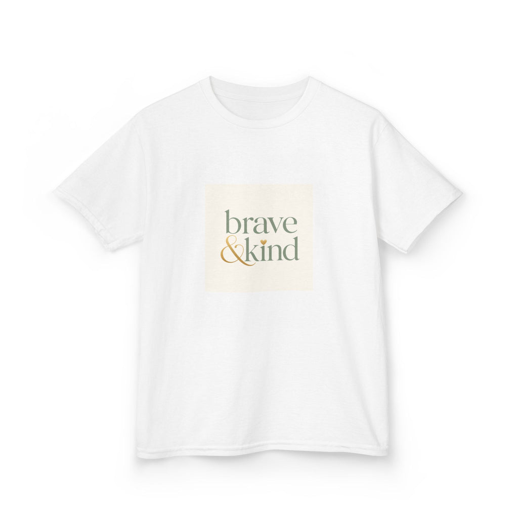 Brave And Kind Kids T-Shirt - Nureli Kids