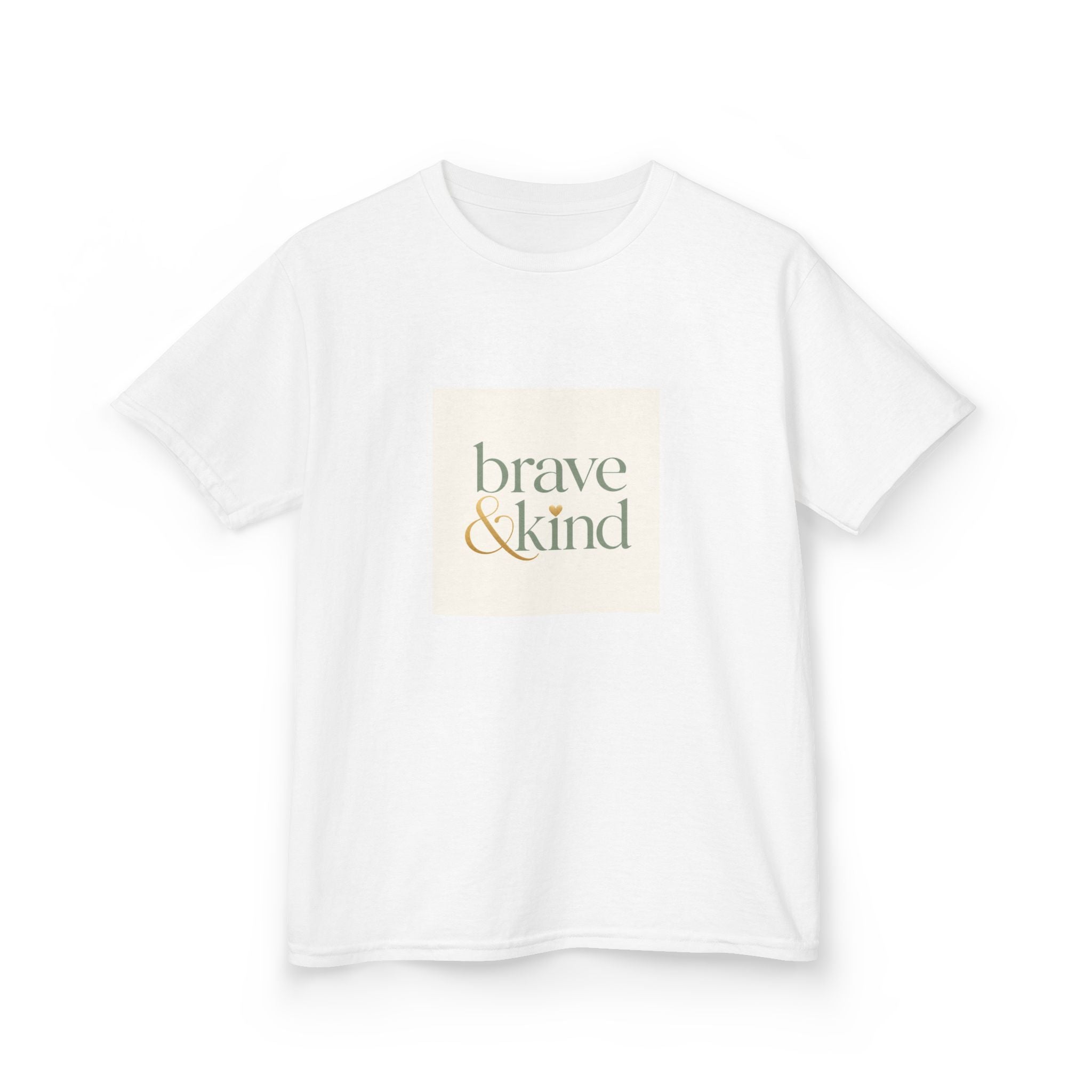 Brave And Kind Kids T-Shirt - Nureli Kids