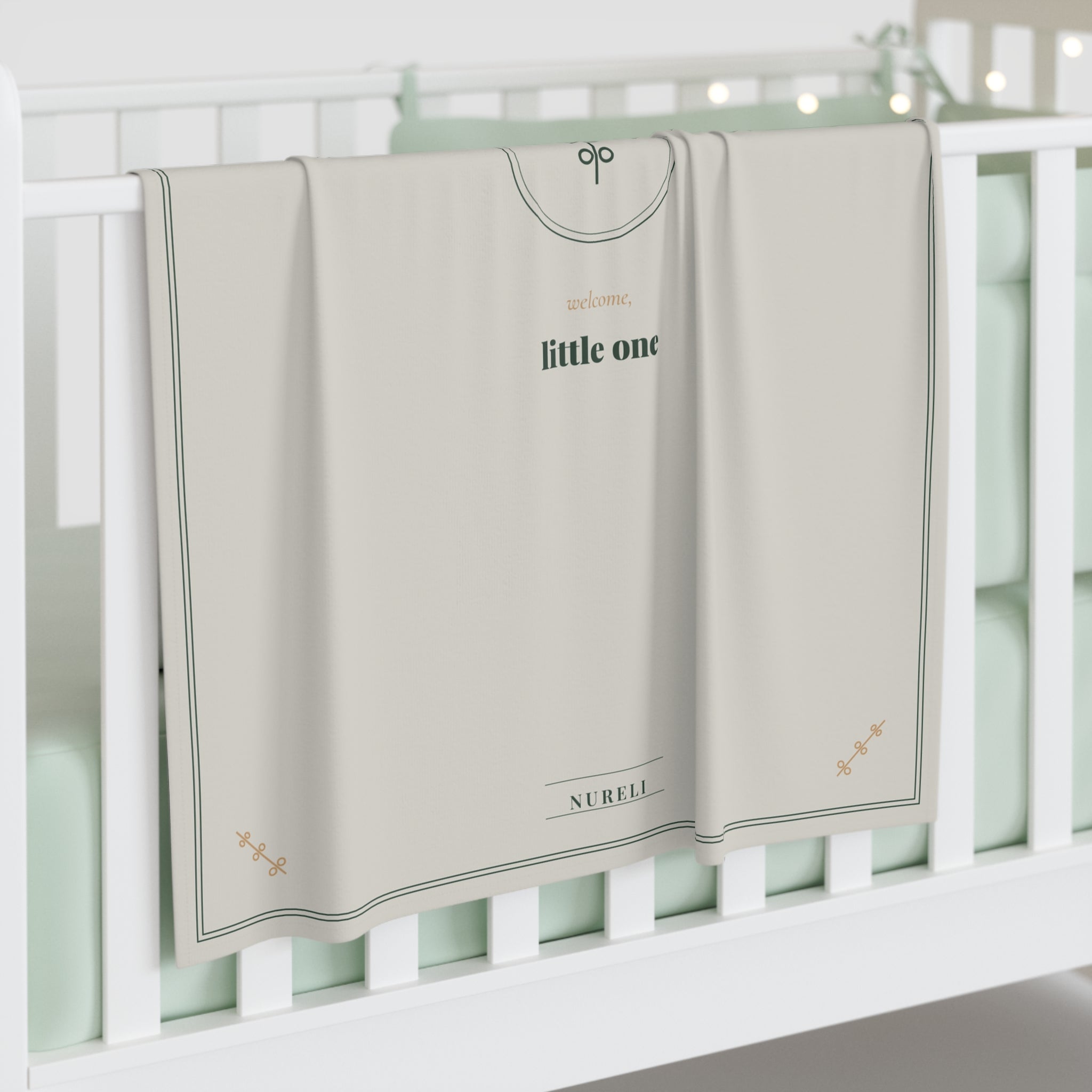 Welcome, Little One Swaddle Blanket