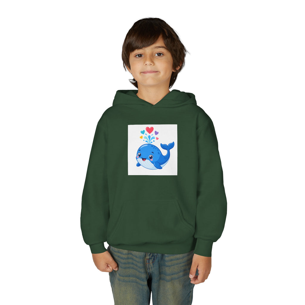 Happy Whale Kids Hoodie — Nureli Kids