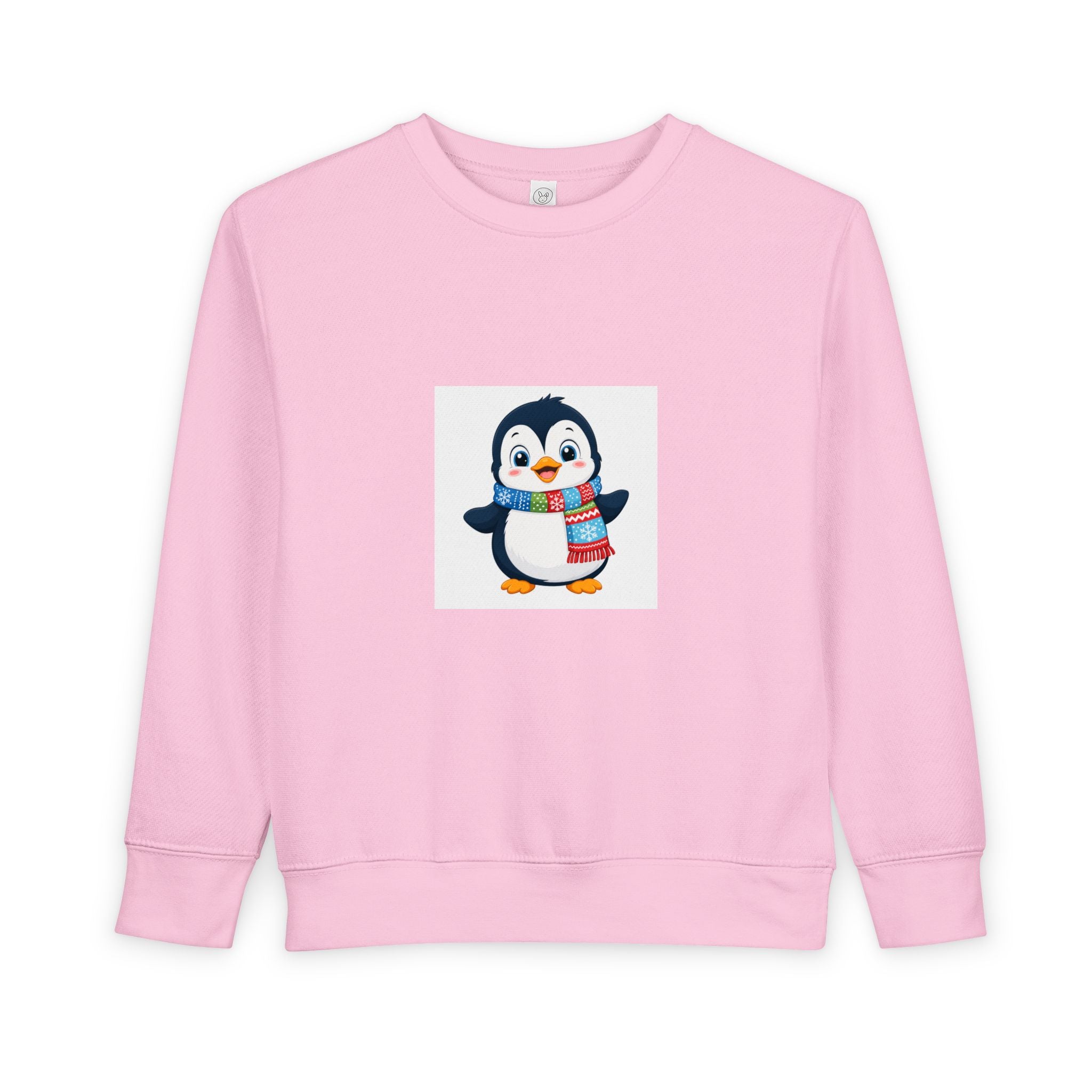 Waddle Penguin soft toddler tee from the Nureli collection, view 7