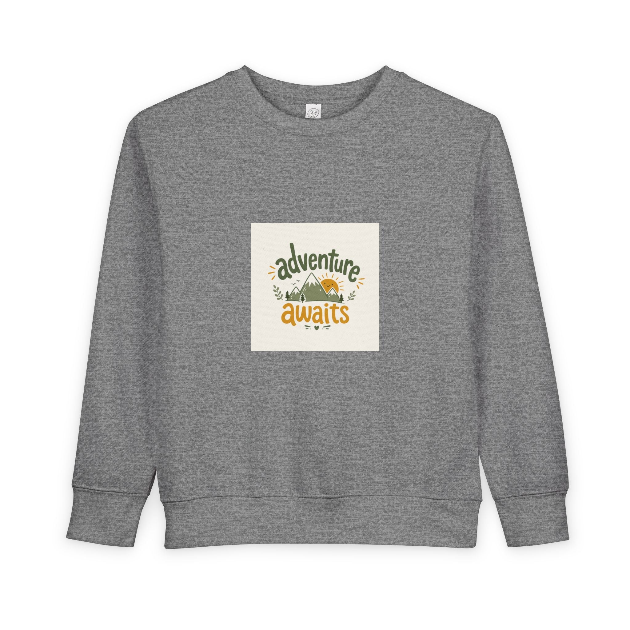 Adventure Awaits soft toddler tee from the Nureli collection, view 3