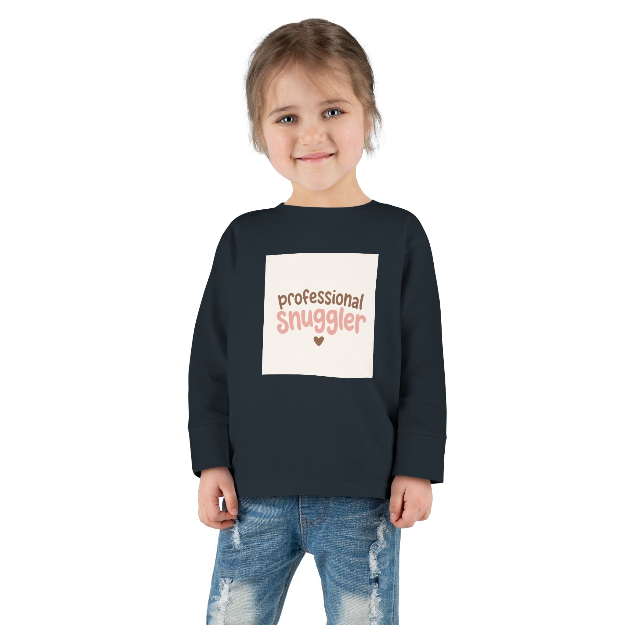 Professional Snuggler Toddler Long-Sleeve Tee - Nureli Kids