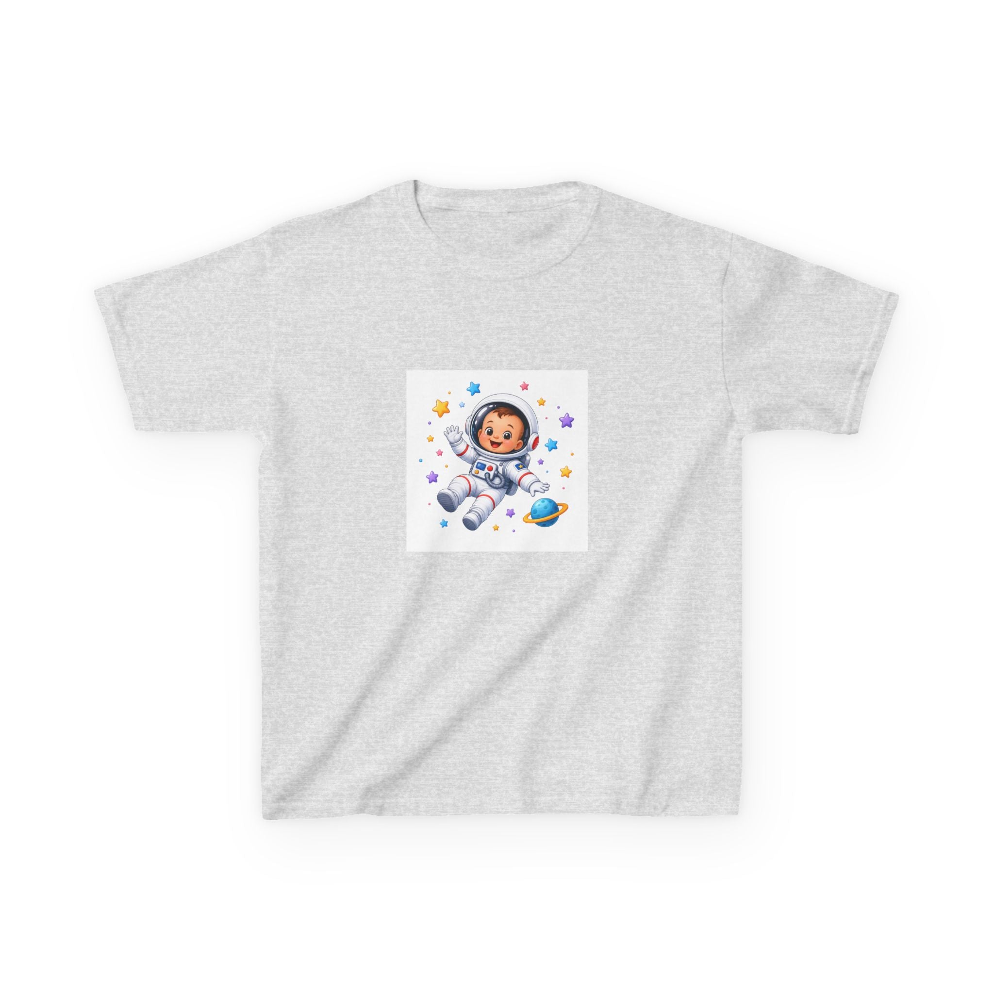 Little Astronaut soft kids tee from the Nureli collection, view 2