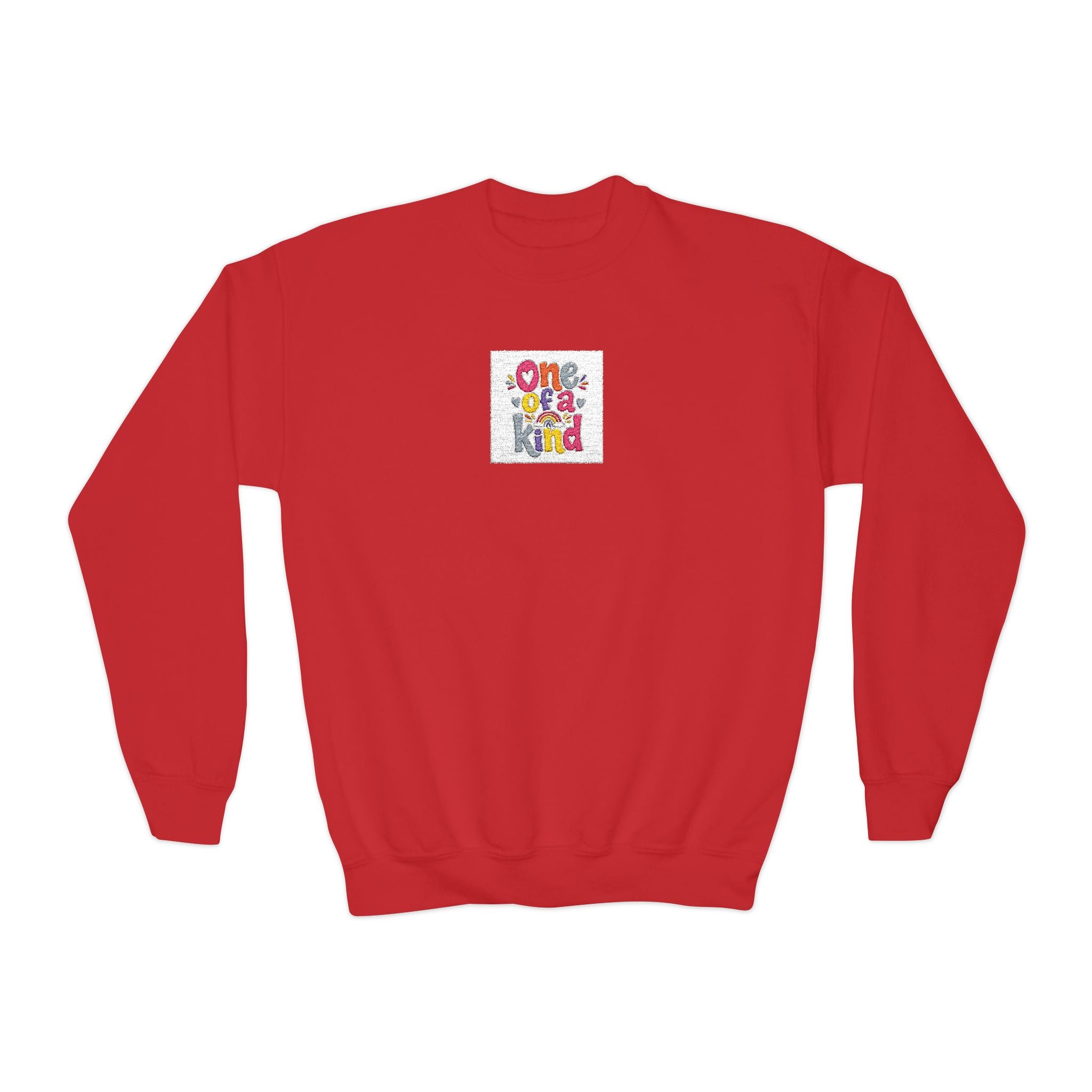 One Of A Kind kids crew sweatshirt from the Nureli collection, view 10