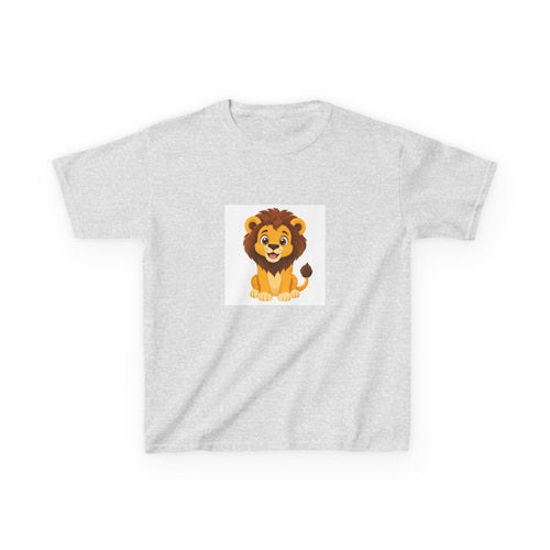 Brave Little Lion soft kids tee from the Nureli collection, view 2