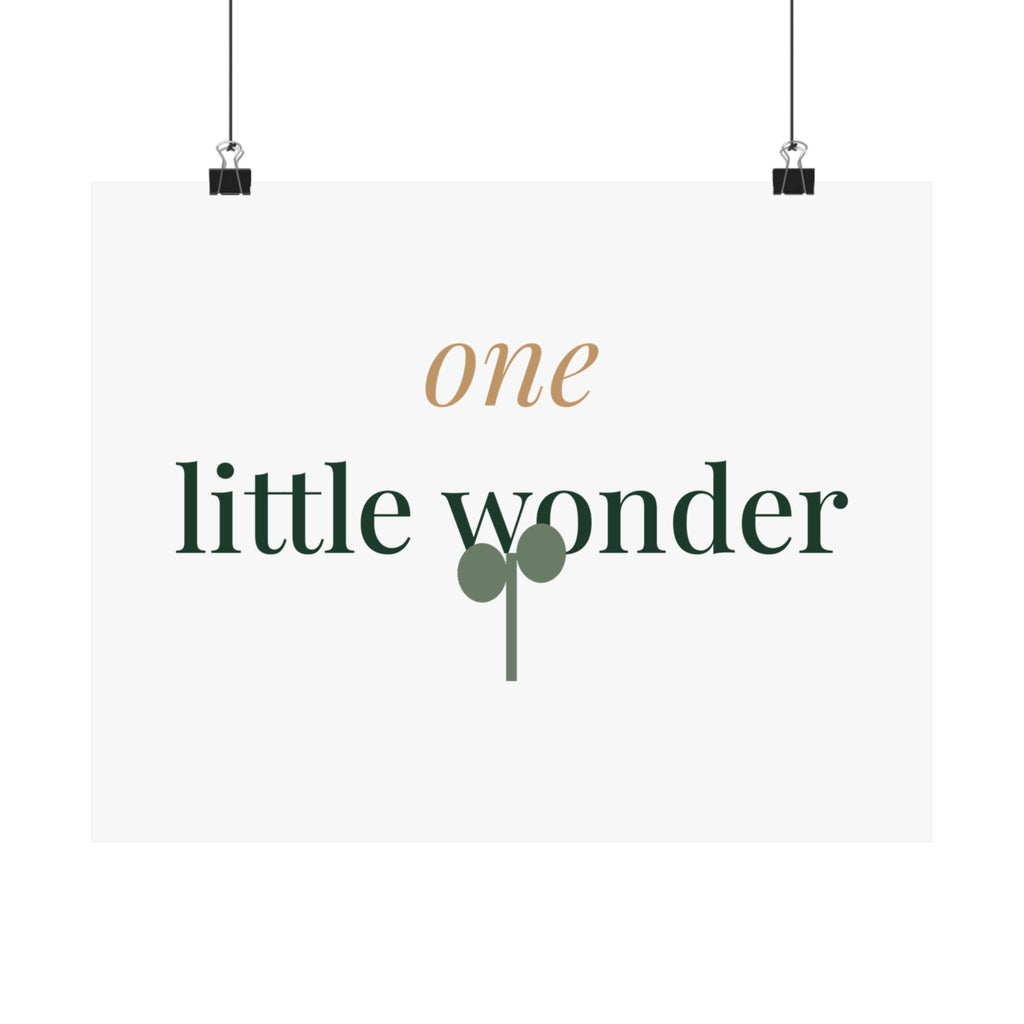 One little wonder Art Print