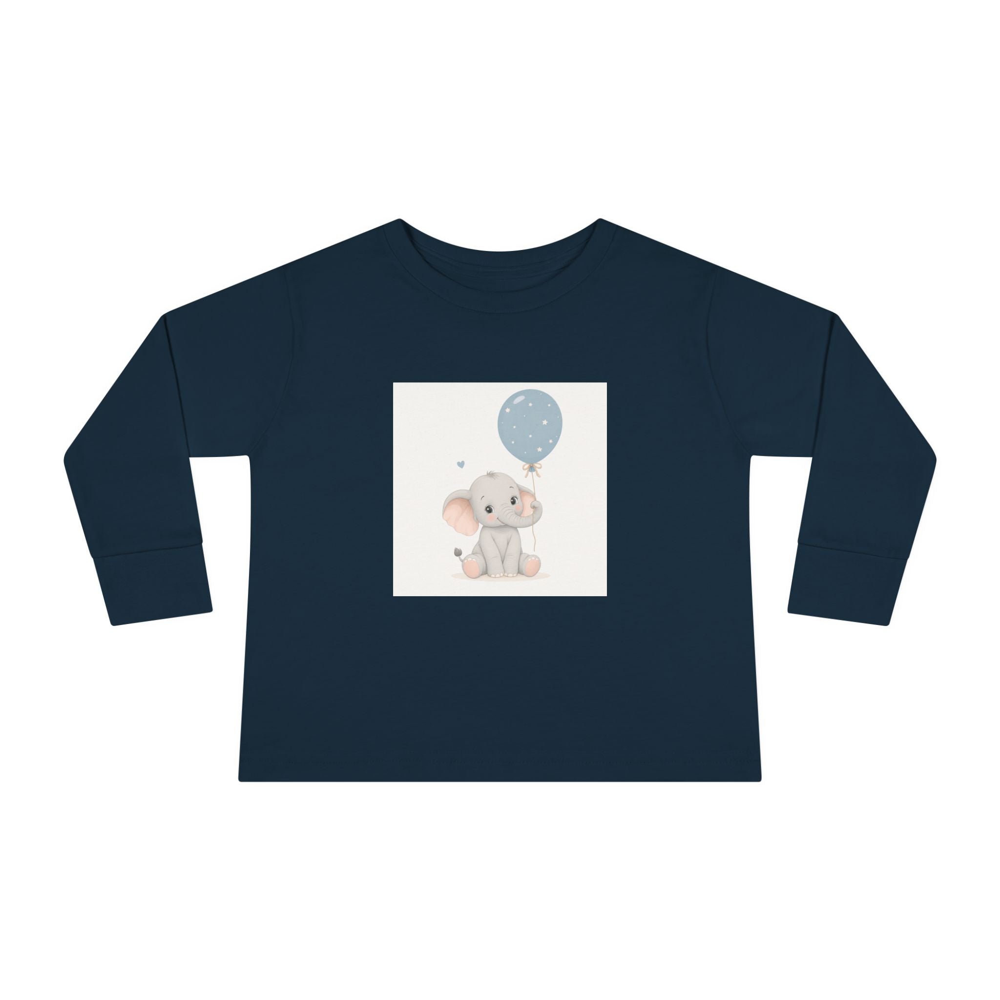 Little Elephant kids long-sleeve tee from the Nureli collection, view 6