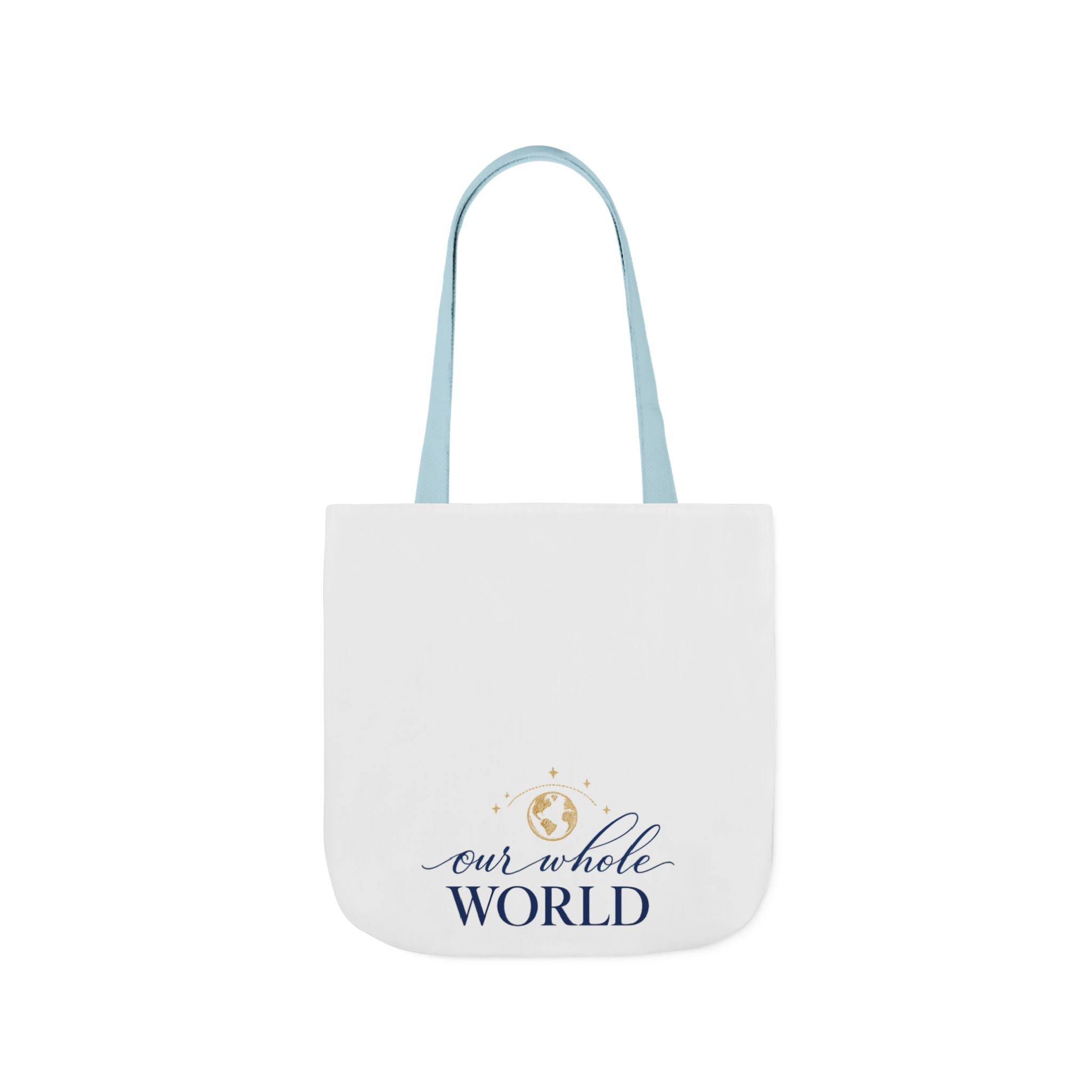 Our Whole World canvas tote bag from the Nureli collection, view 8