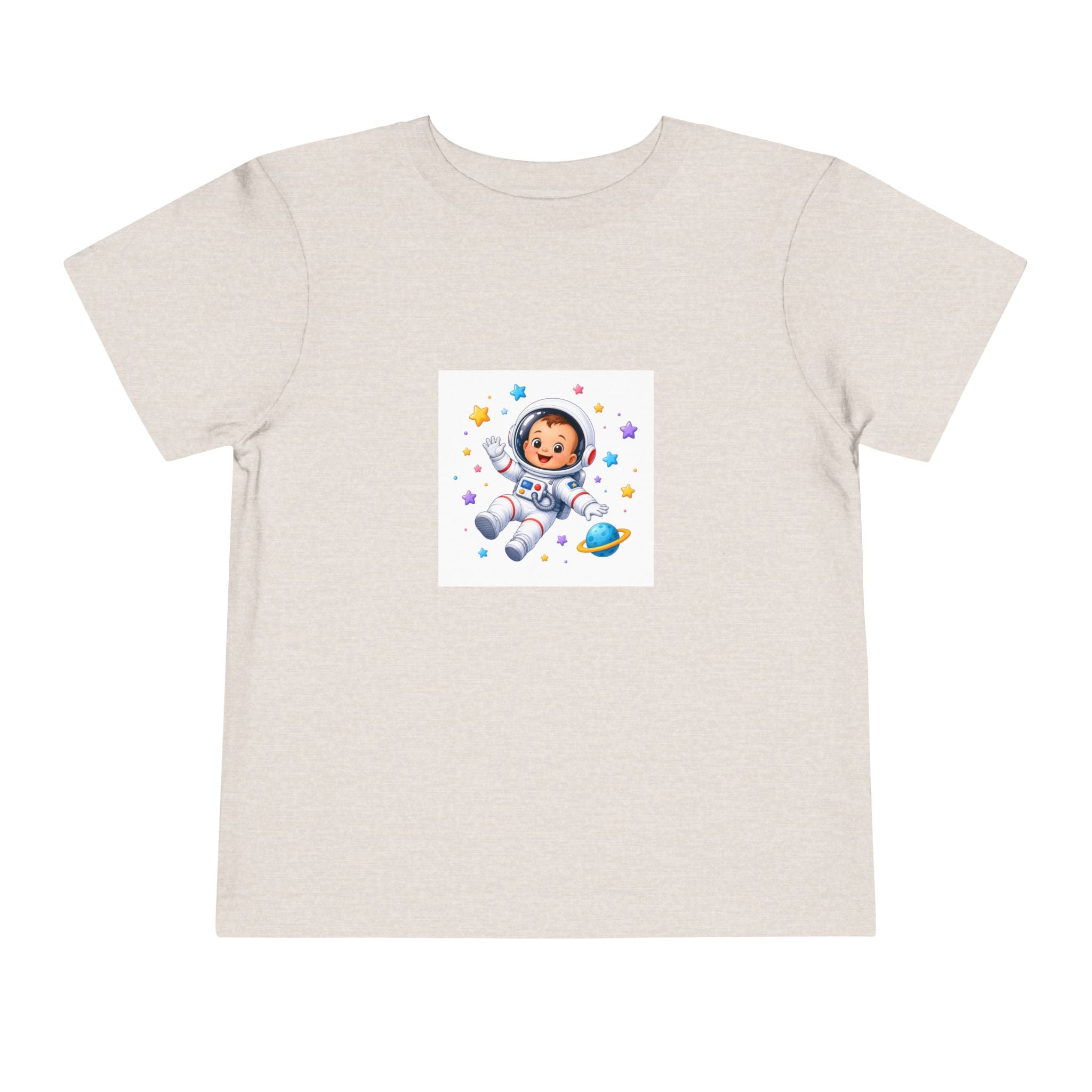 Little Astronaut soft toddler tee from the Nureli collection, view 5
