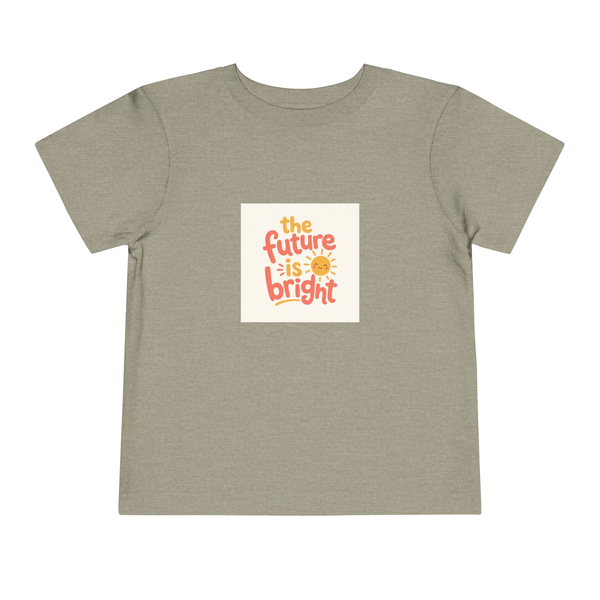 The Future Is Bright Toddler T-Shirt — Nureli Kids