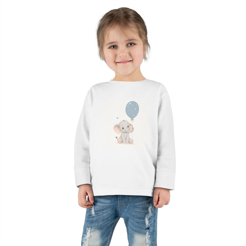 Little Elephant Toddler Long-Sleeve Tee — Nureli Kids