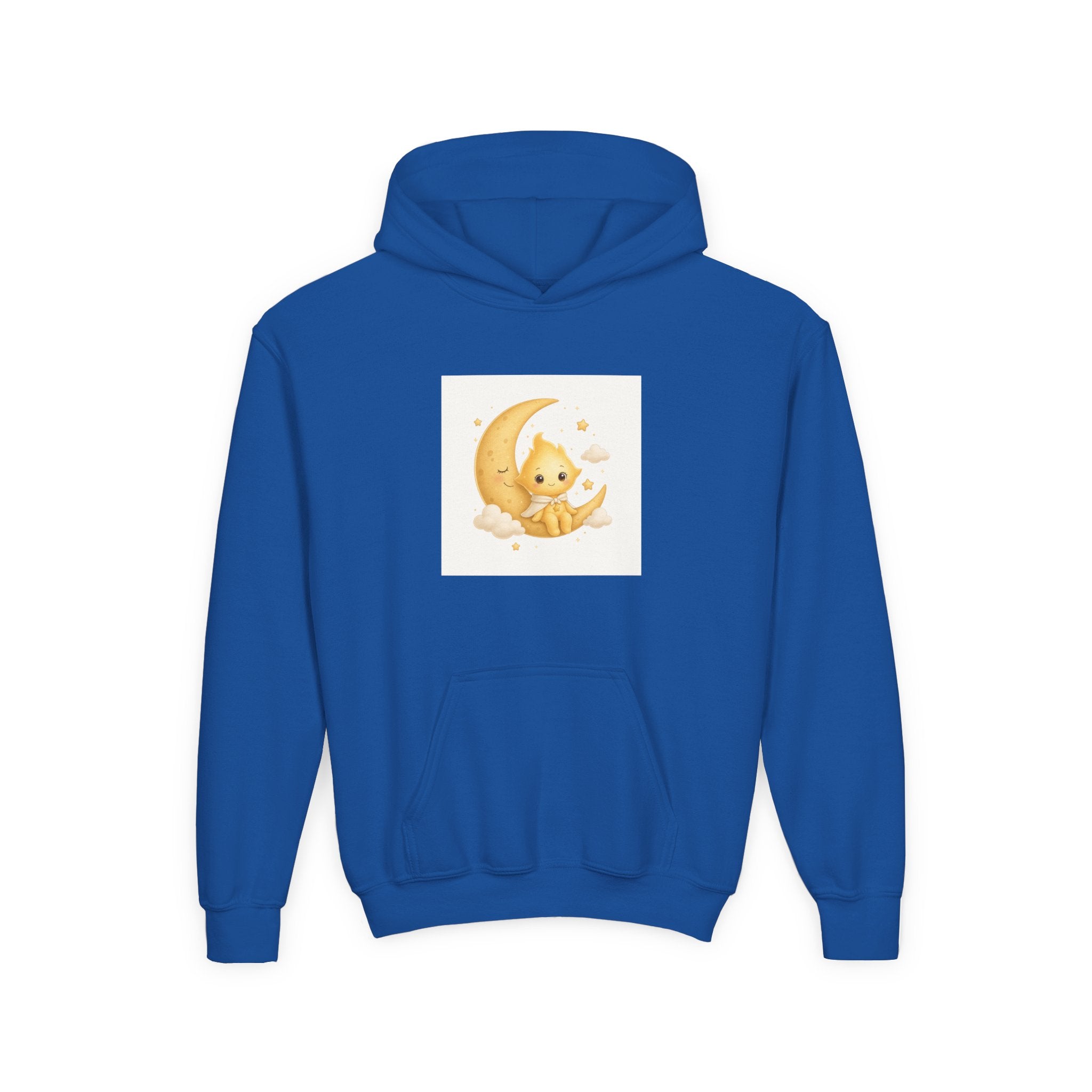 Lumi on the Moon soft toddler hoodie from the Nureli collection, view 11