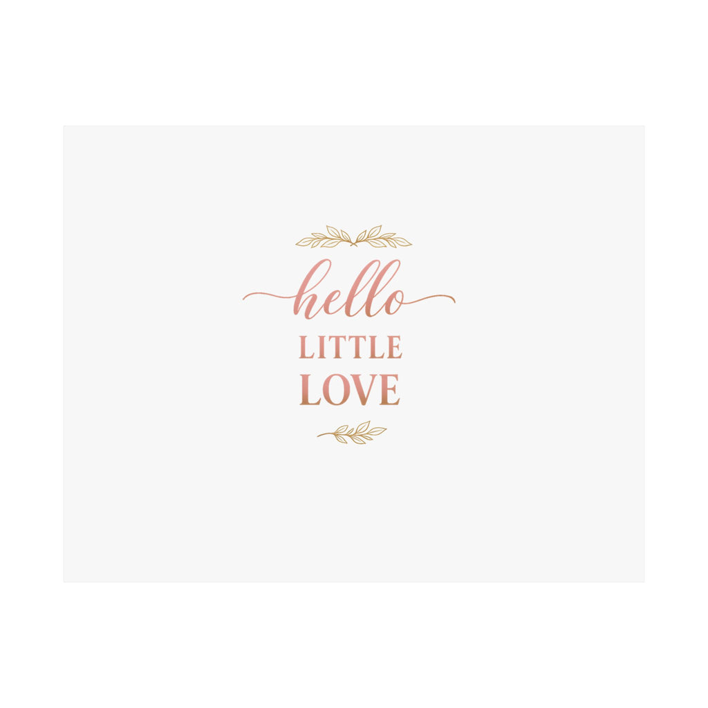 Hello, Little Love Art Print