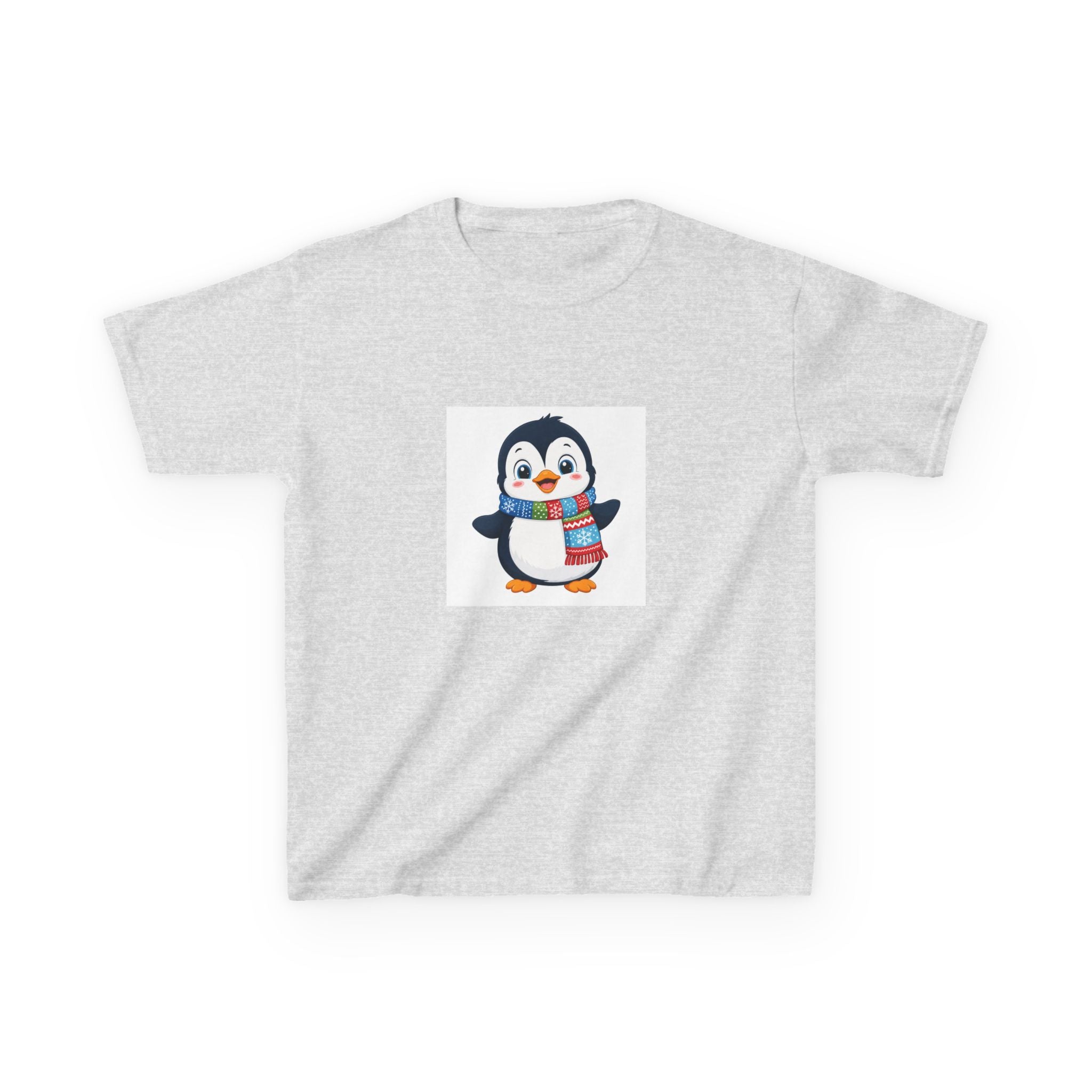 Waddle Penguin soft kids tee from the Nureli collection, view 2