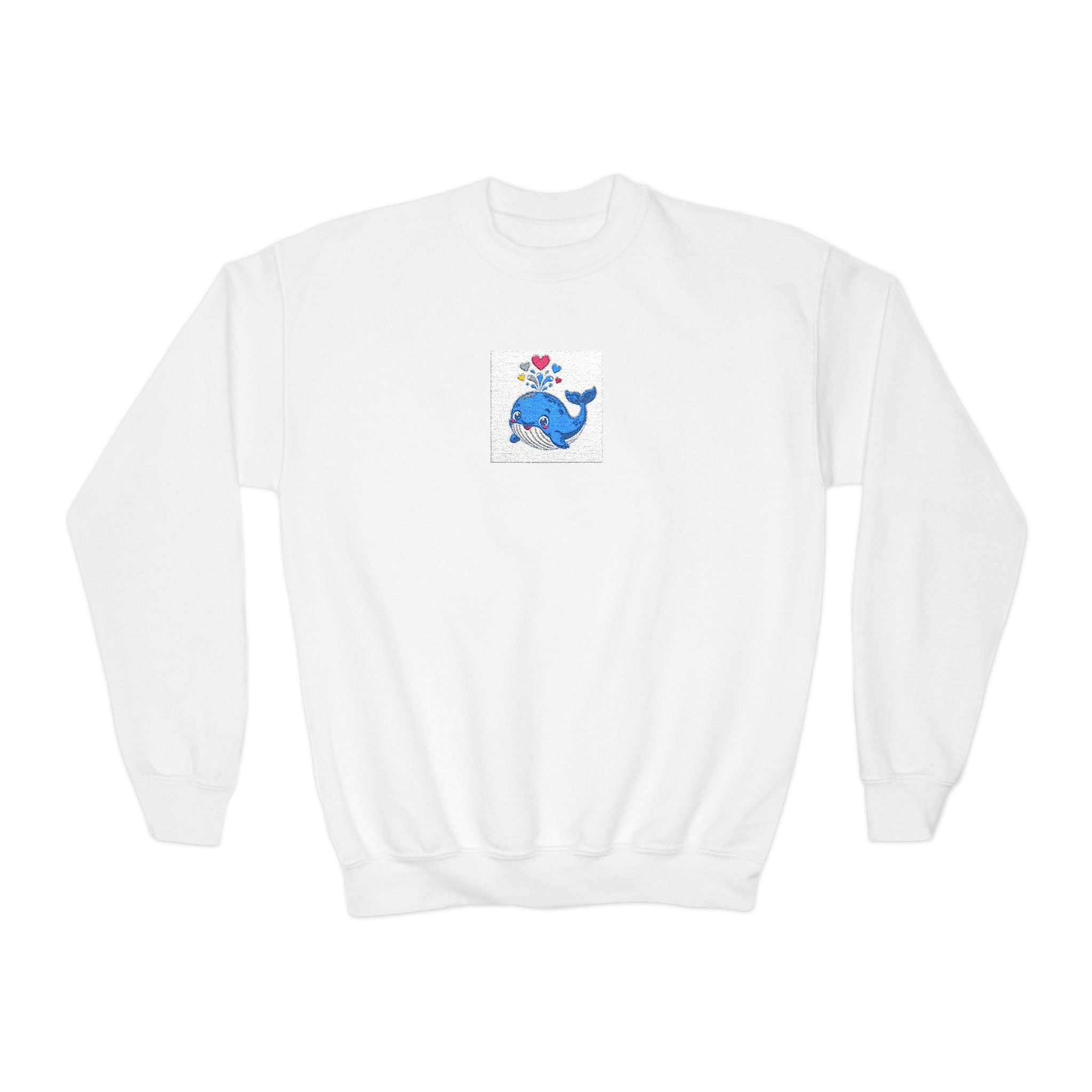 Happy Whale kids crewneck sweatshirt by Nureli Kids