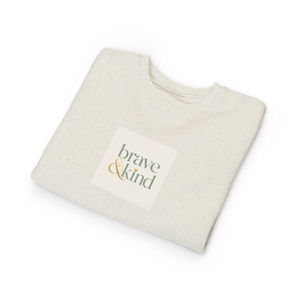 Brave And Kind soft toddler tee from the Nureli collection, view 10