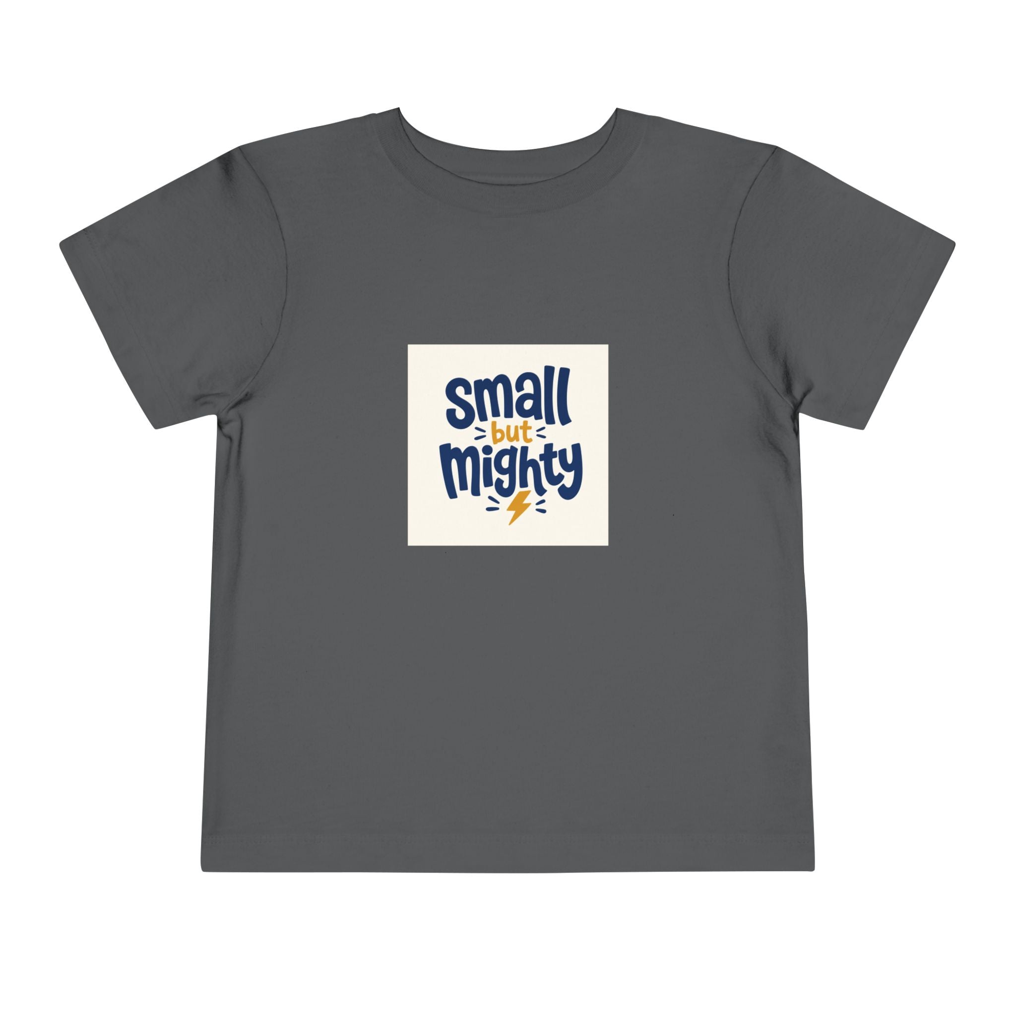 Small But Mighty Toddler T-Shirt from the Nureli collection, view 13